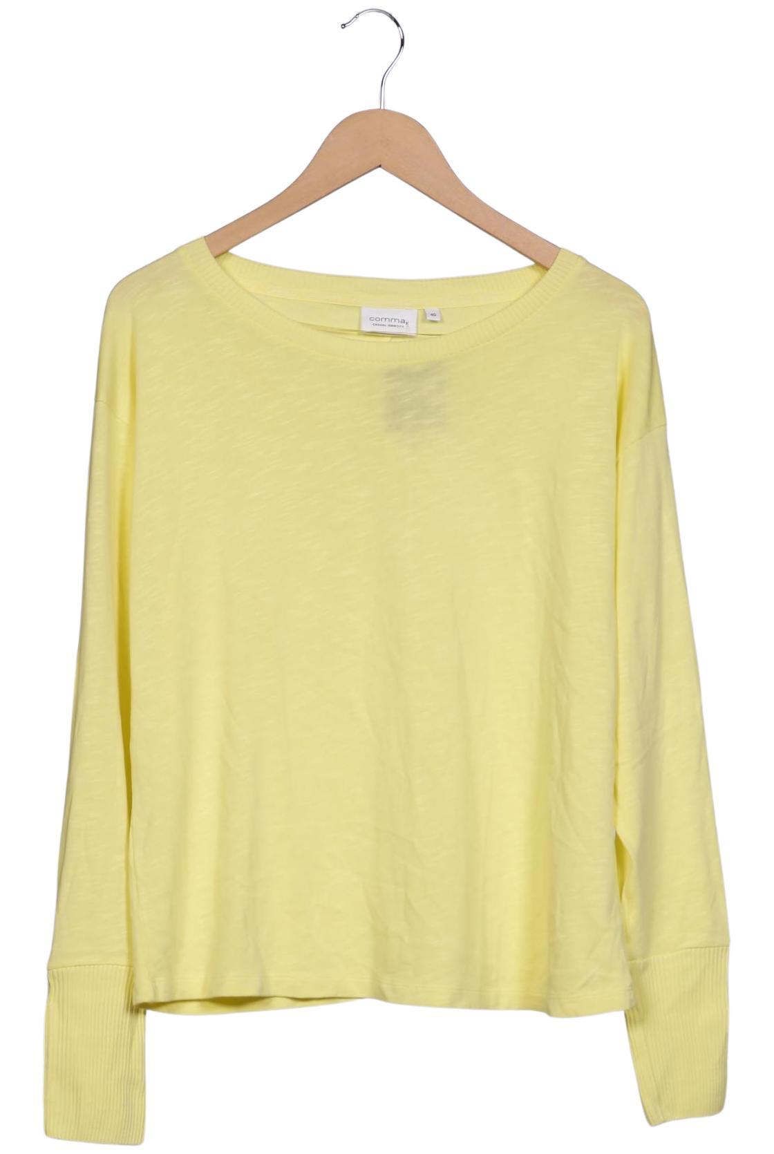 

Comma Damen Pullover, gelb, Gr. 40