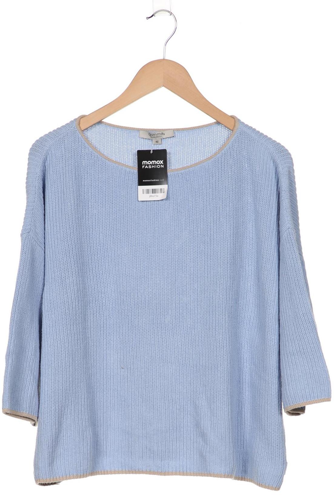 

Comma Damen Pullover, hellblau
