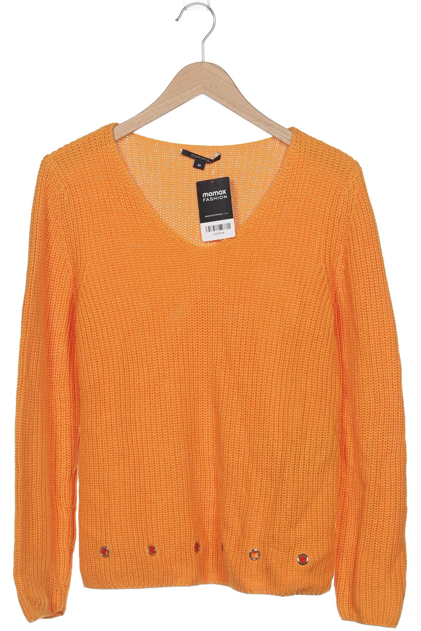 

Comma Damen Pullover, orange, Gr. 38