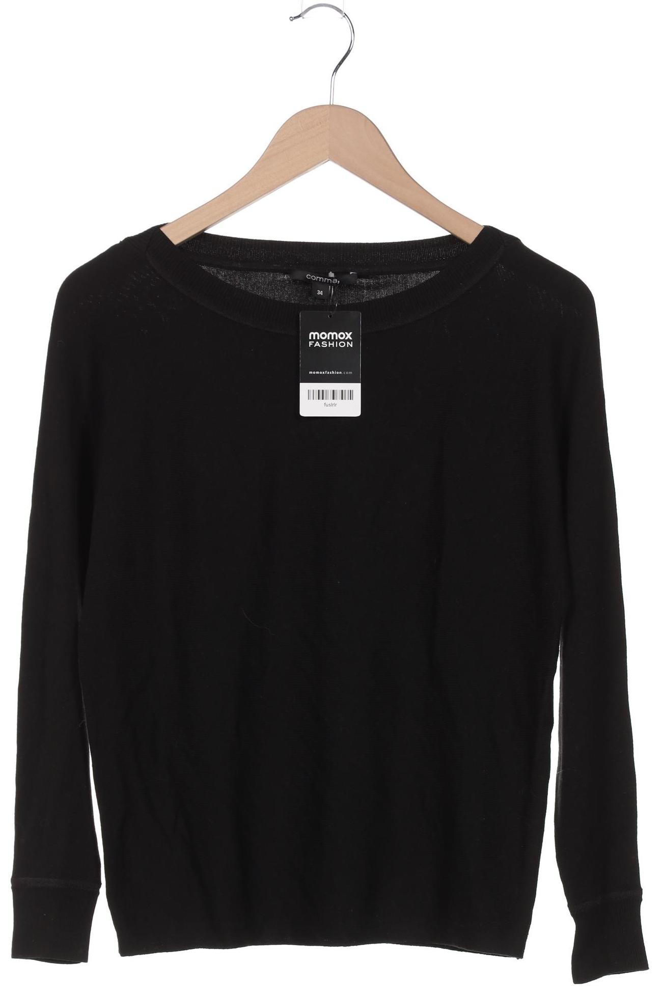 

Comma Damen Pullover, schwarz, Gr. 34