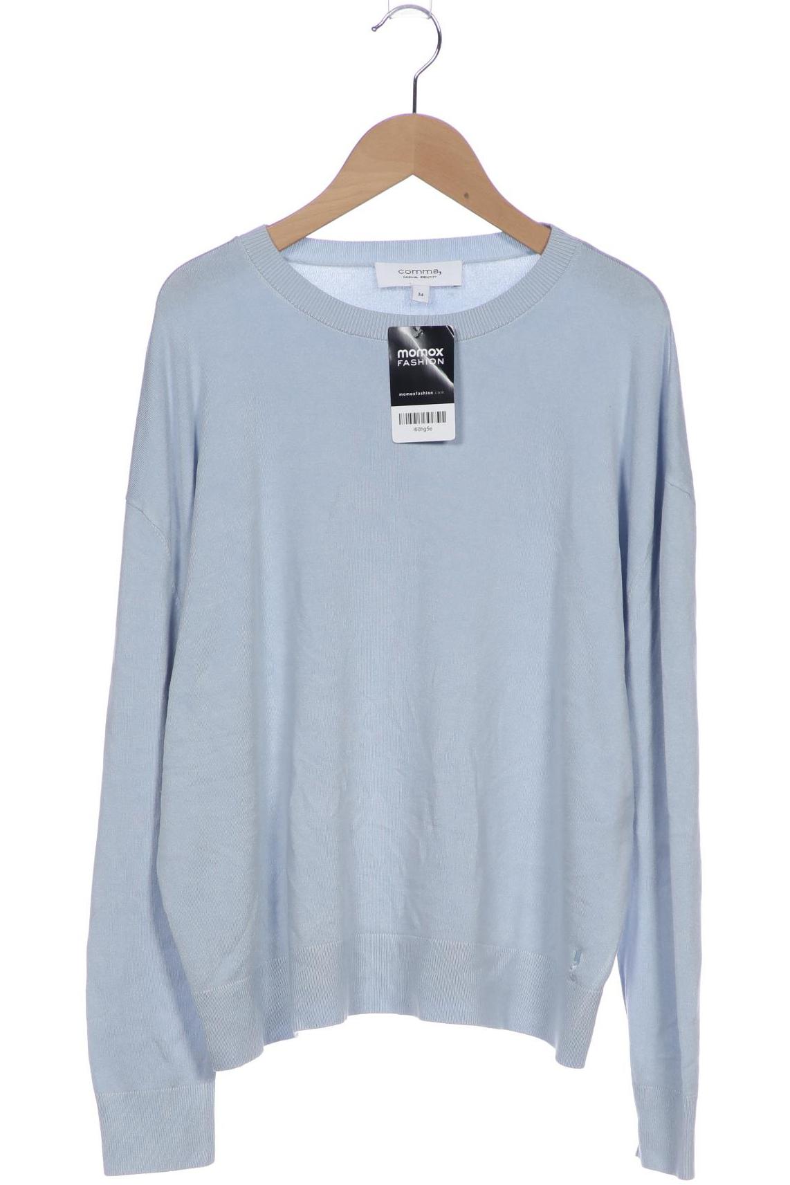 

Comma Damen Pullover, hellblau, Gr. 34