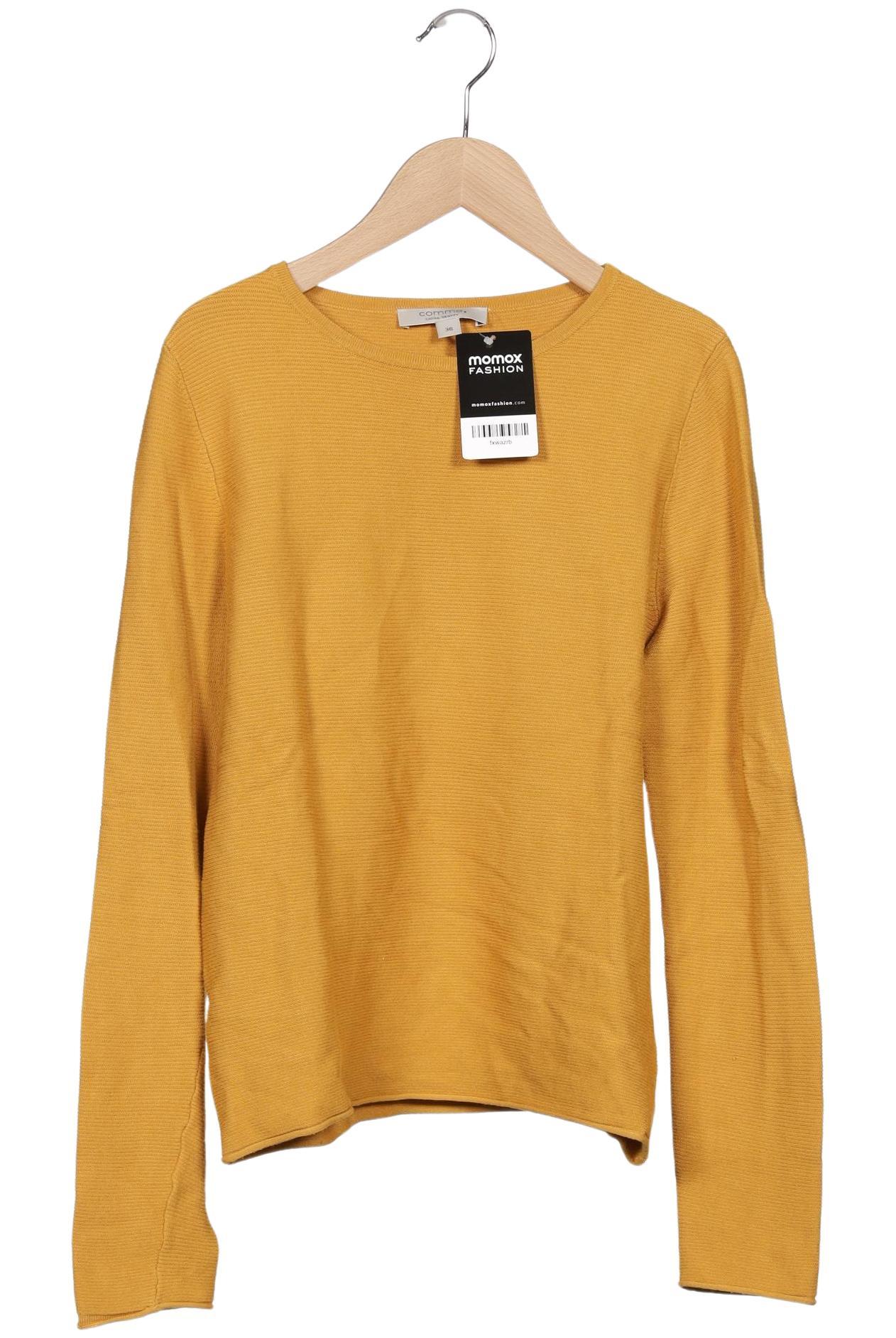 

Comma Damen Pullover, gelb, Gr. 36