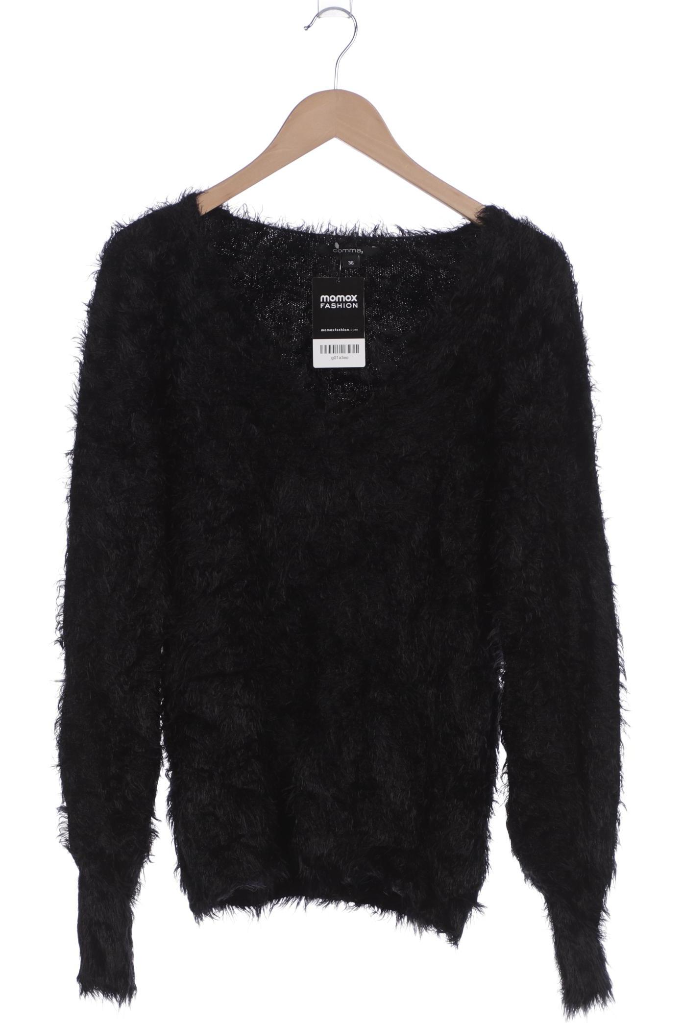 

Comma Damen Pullover, schwarz, Gr. 36