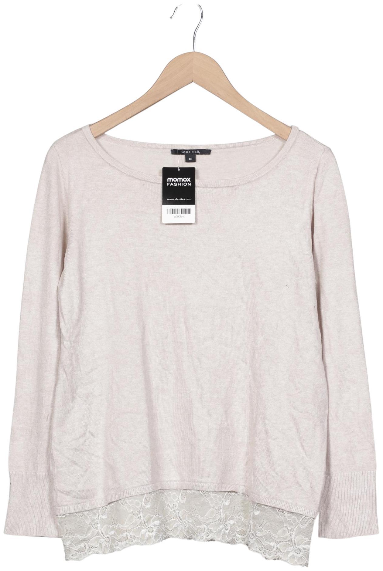 

Comma Damen Pullover, beige, Gr. 40