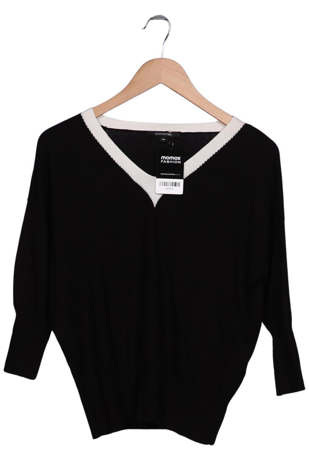

Comma Damen Pullover, schwarz, Gr. 36