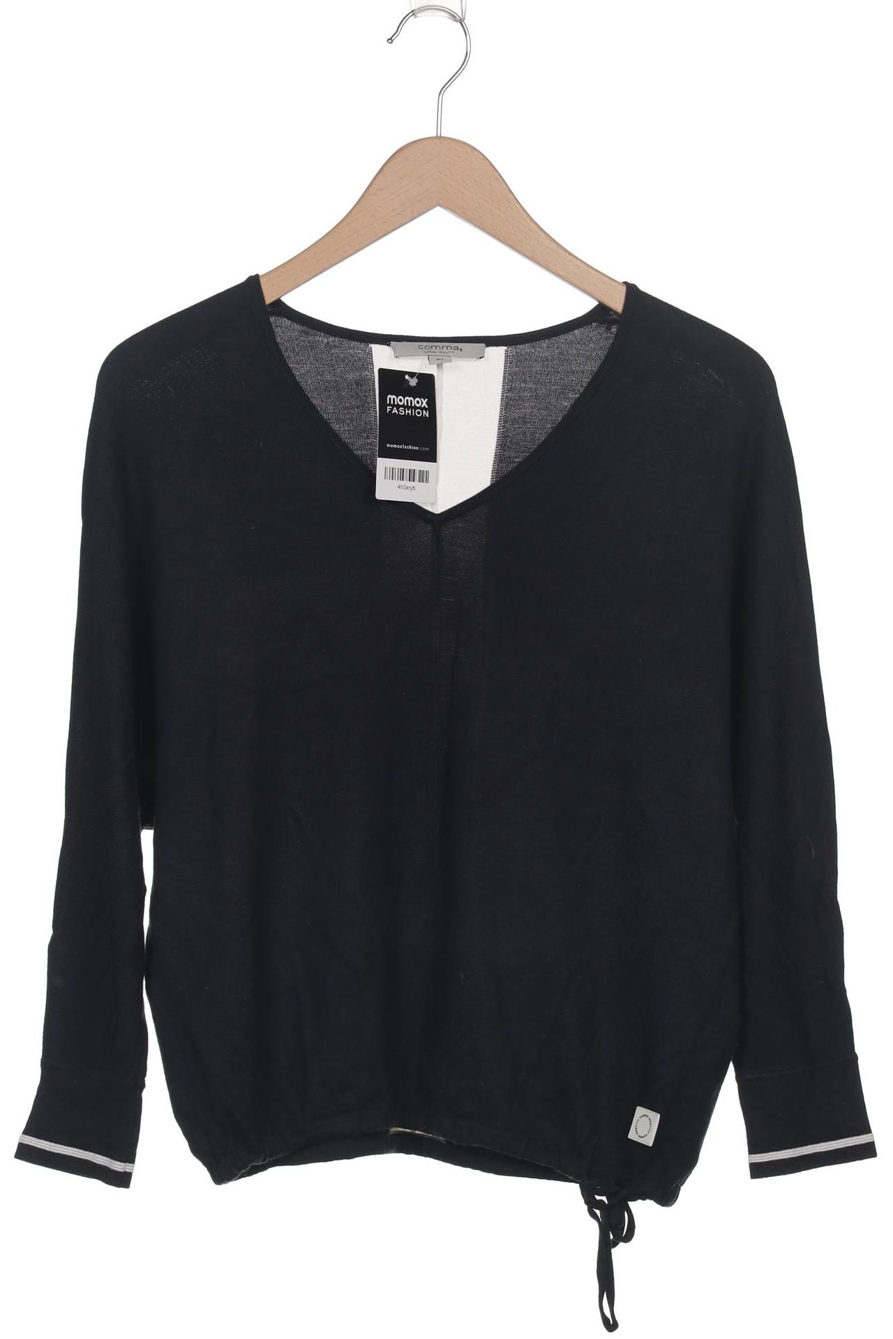 

Comma Damen Pullover, marineblau, Gr. 34