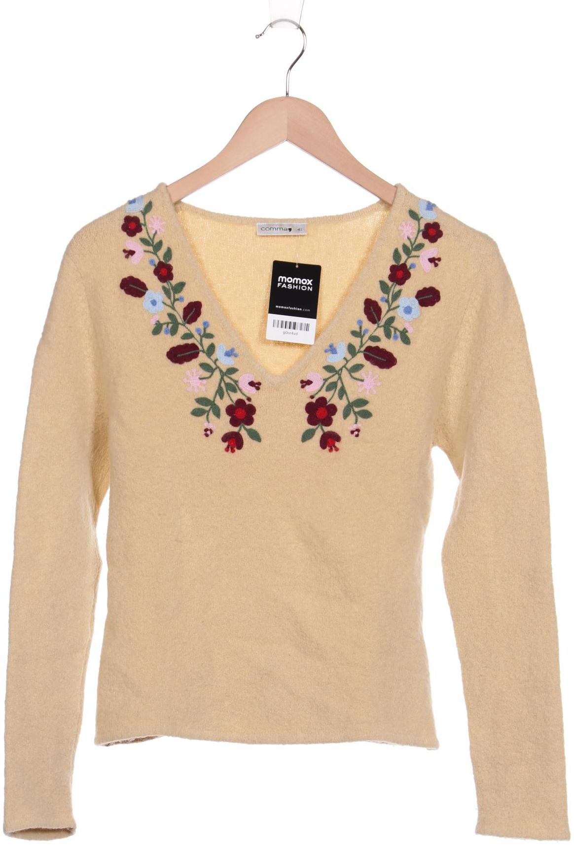 

Comma Damen Pullover, beige, Gr. 42