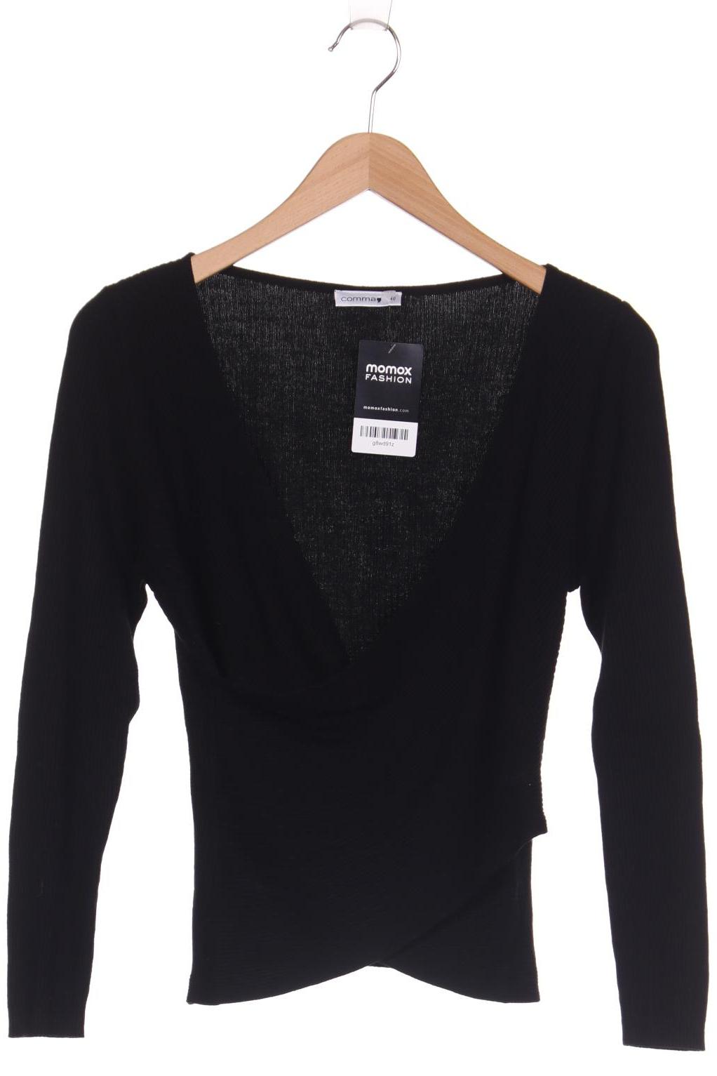 

Comma Damen Pullover, schwarz