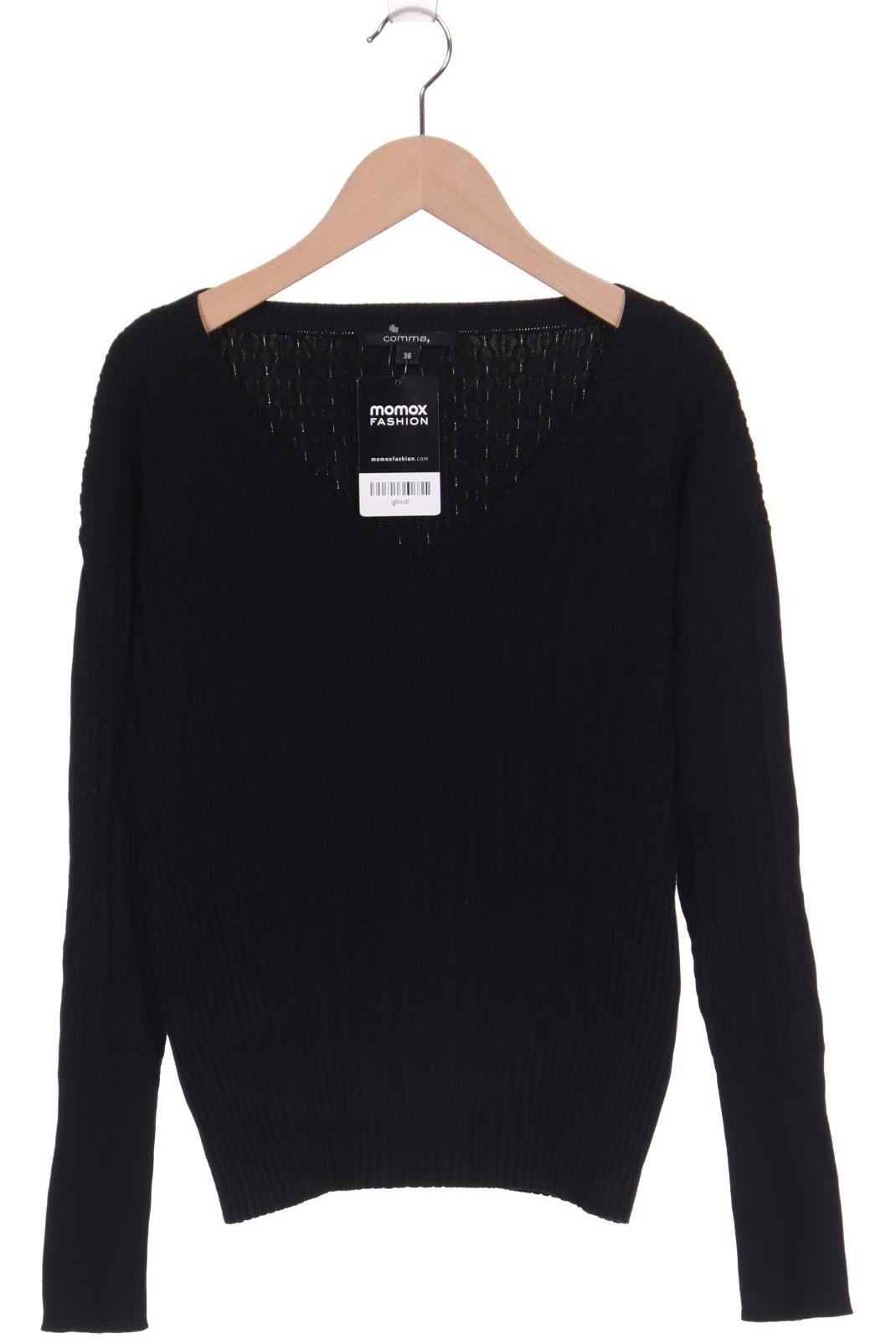 

Comma Damen Pullover, schwarz, Gr. 36