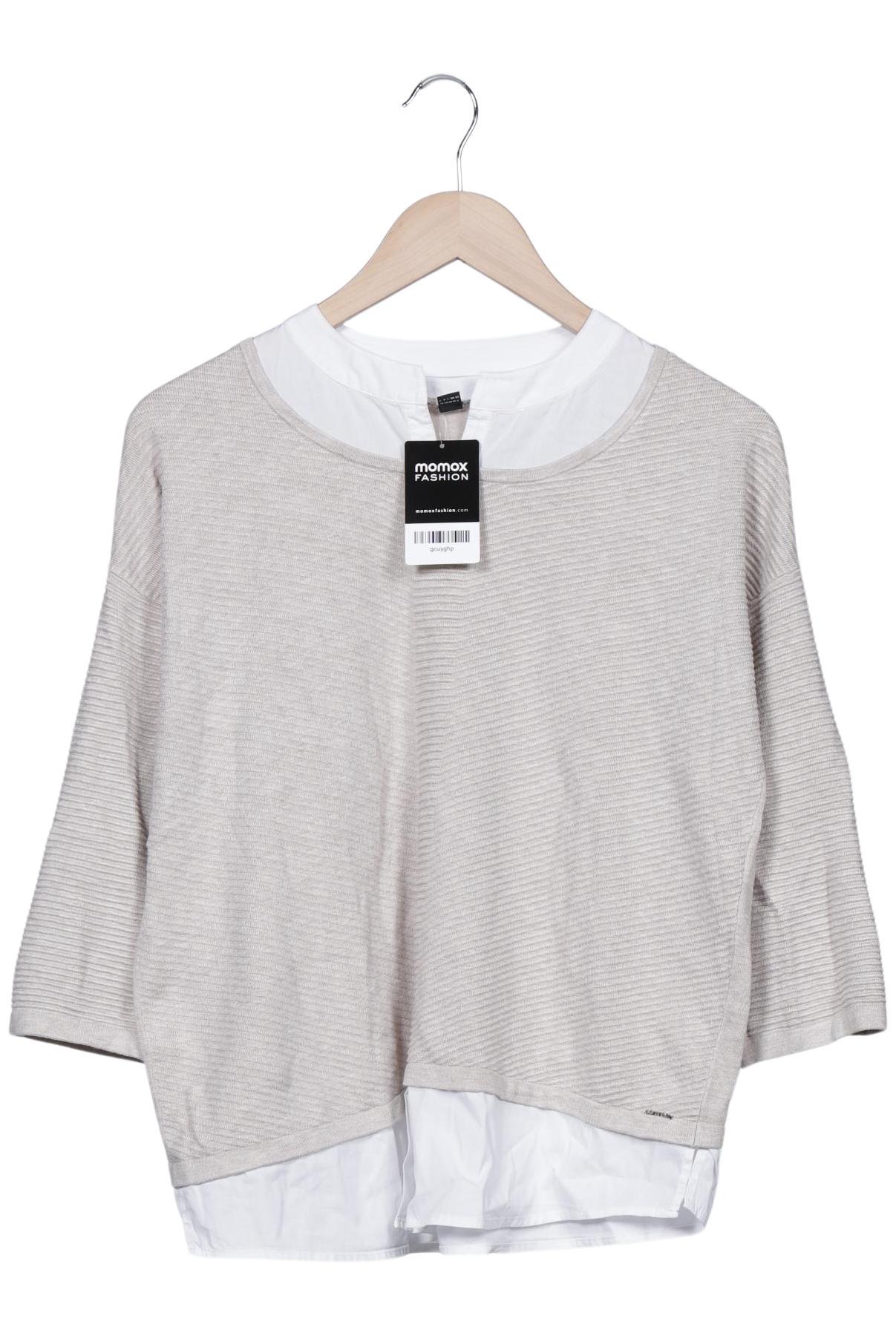 

Comma Damen Pullover, beige, Gr. 36