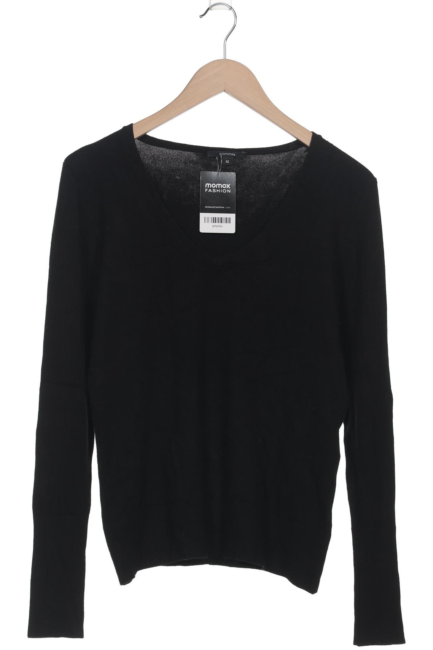 

Comma Damen Pullover, schwarz, Gr. 42