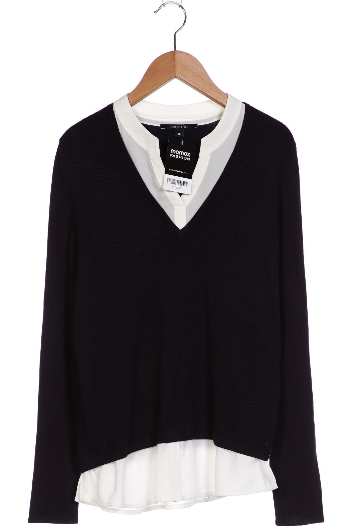 

Comma Damen Pullover, marineblau