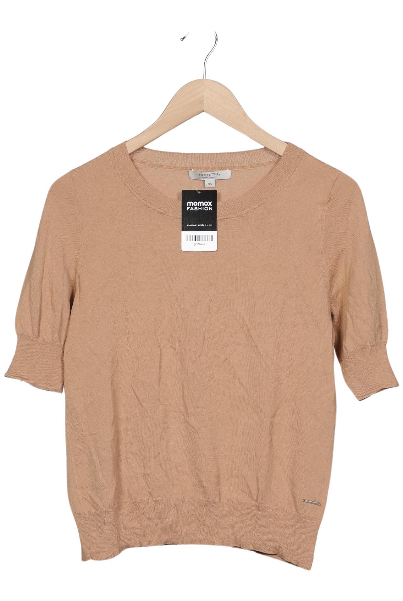 

Comma Damen Pullover, beige, Gr. 36