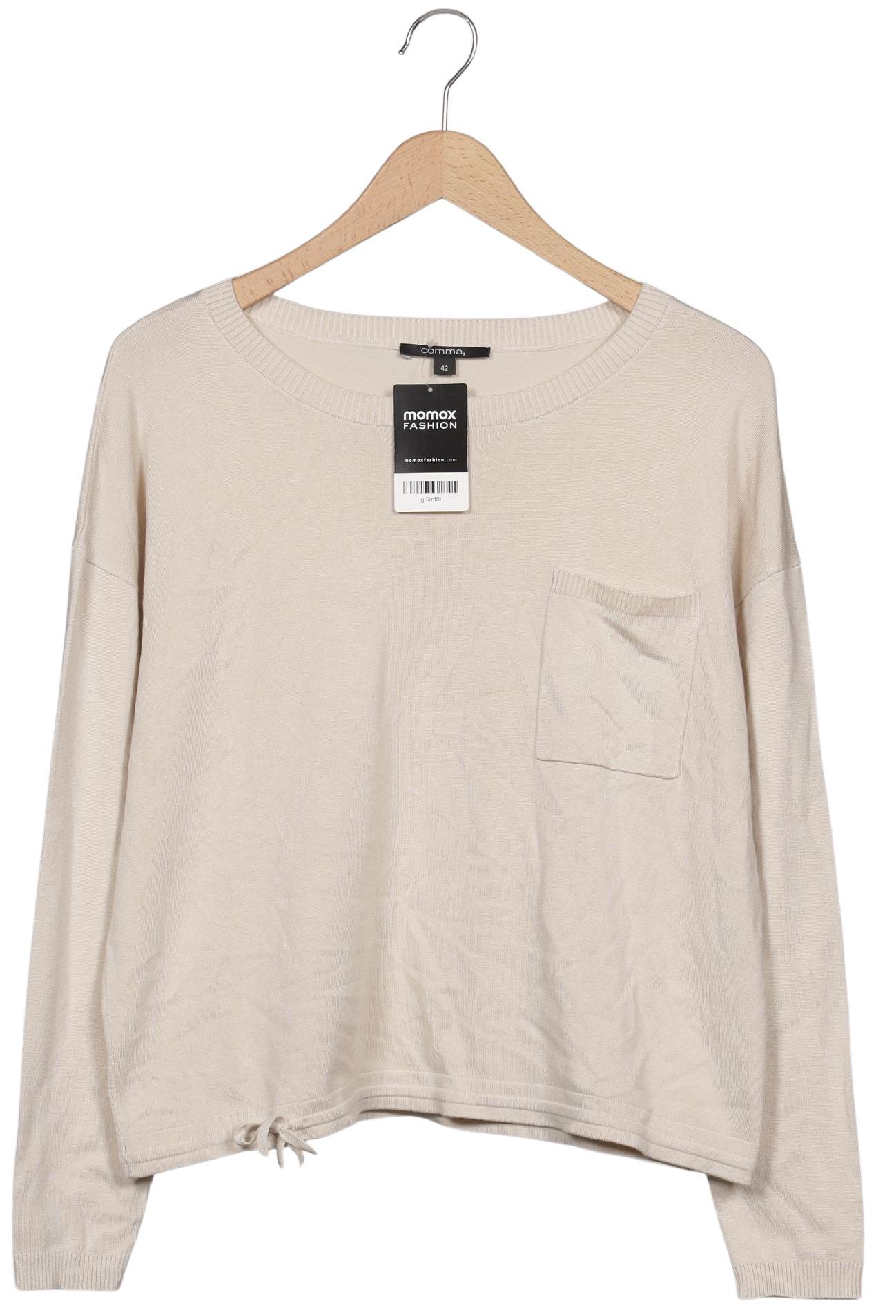 

Comma Damen Pullover, beige, Gr. 42