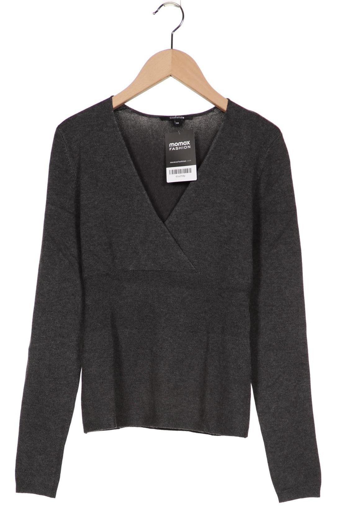 

Comma Damen Pullover, grau, Gr. 34
