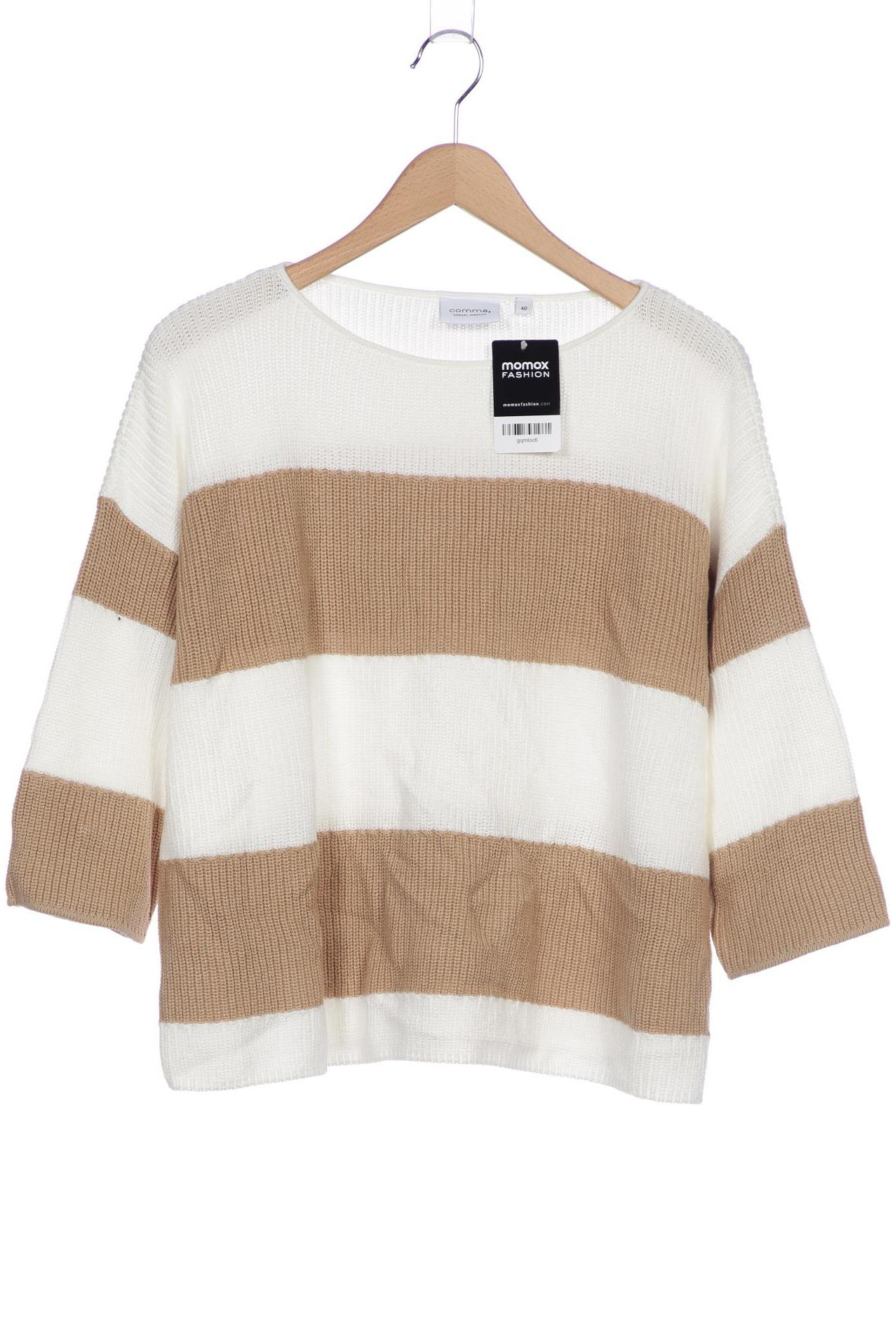 

Comma Damen Pullover, beige, Gr. 40