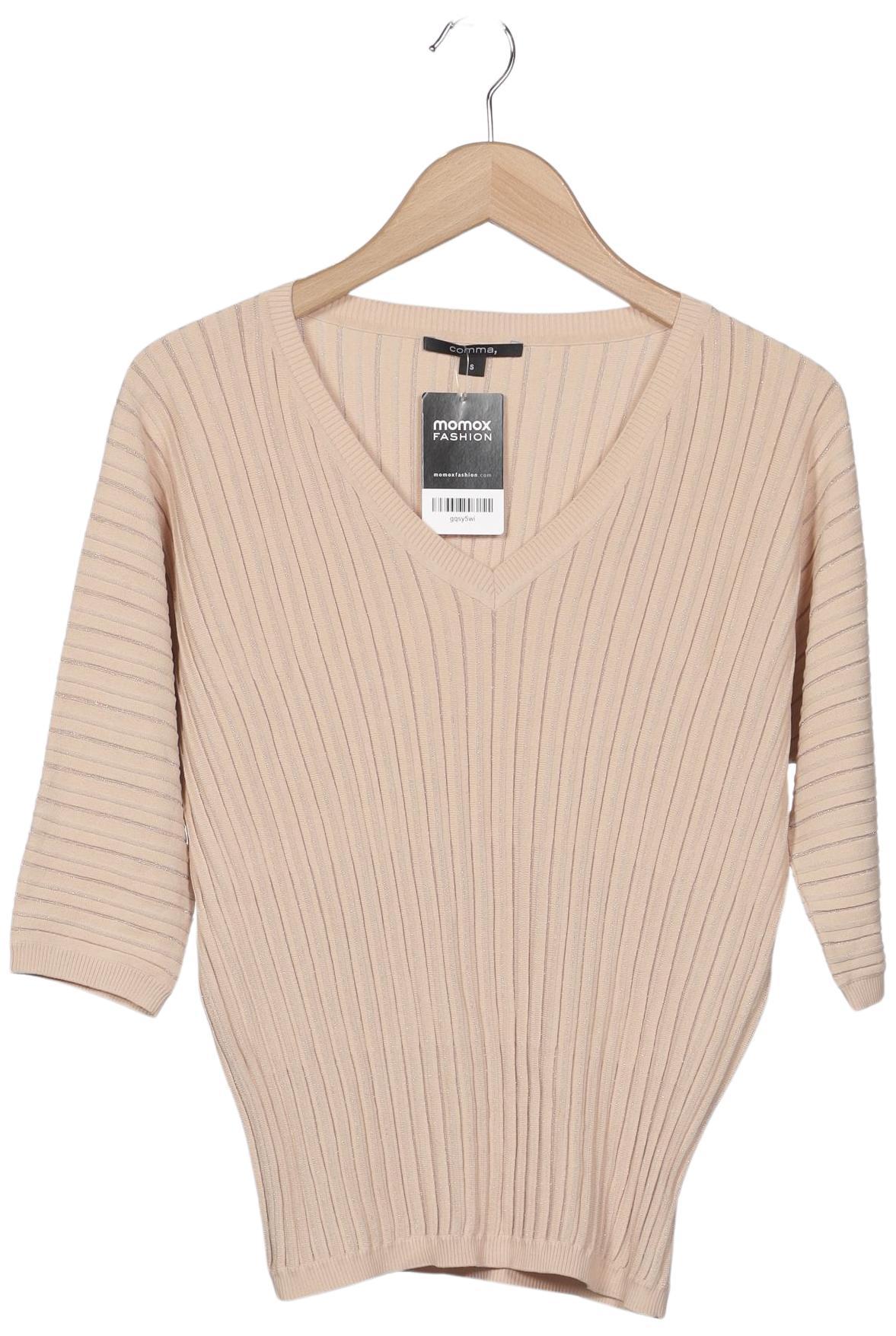 

Comma Damen Pullover, beige, Gr. 36