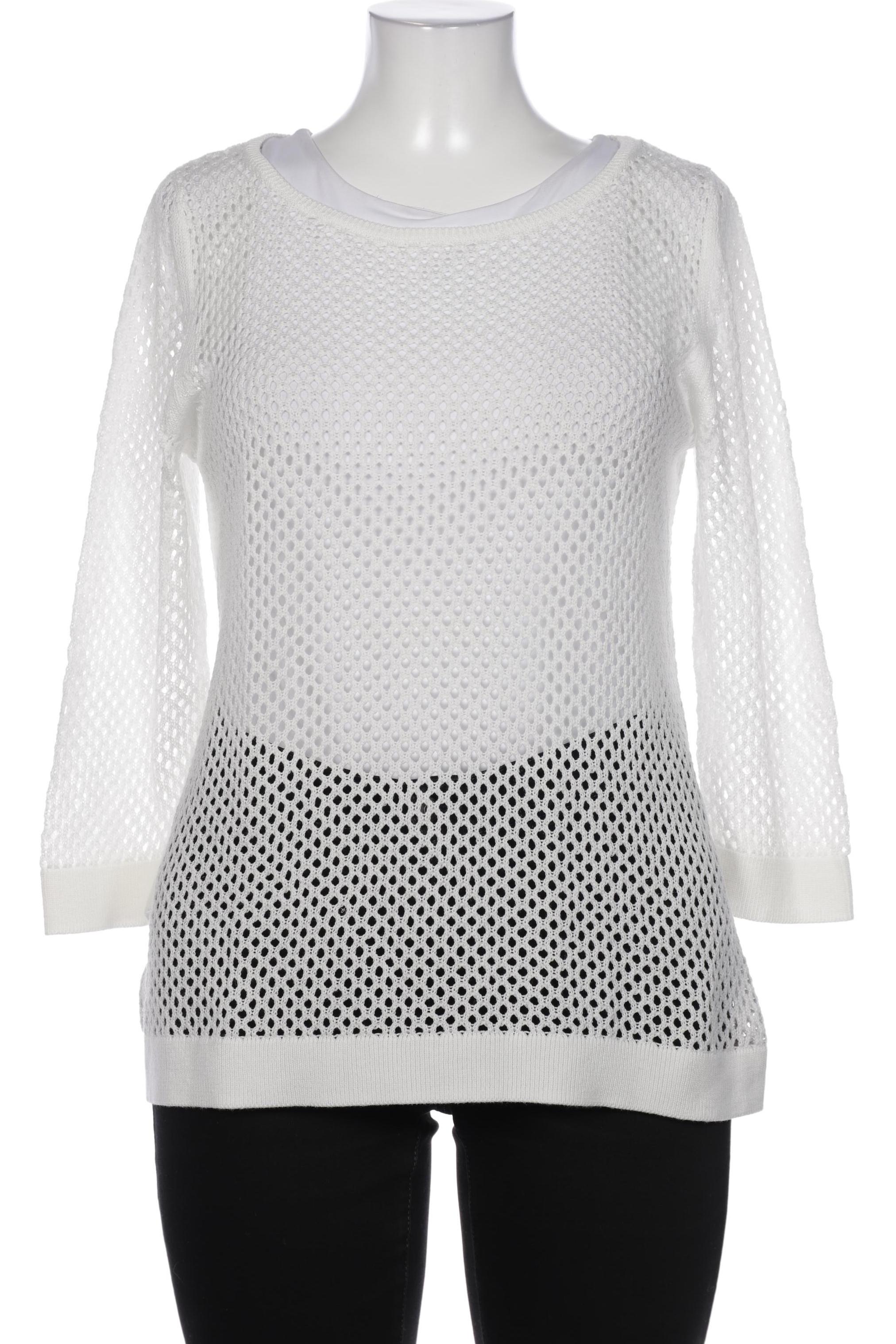 

Comma Damen Pullover, weiß, Gr. 44