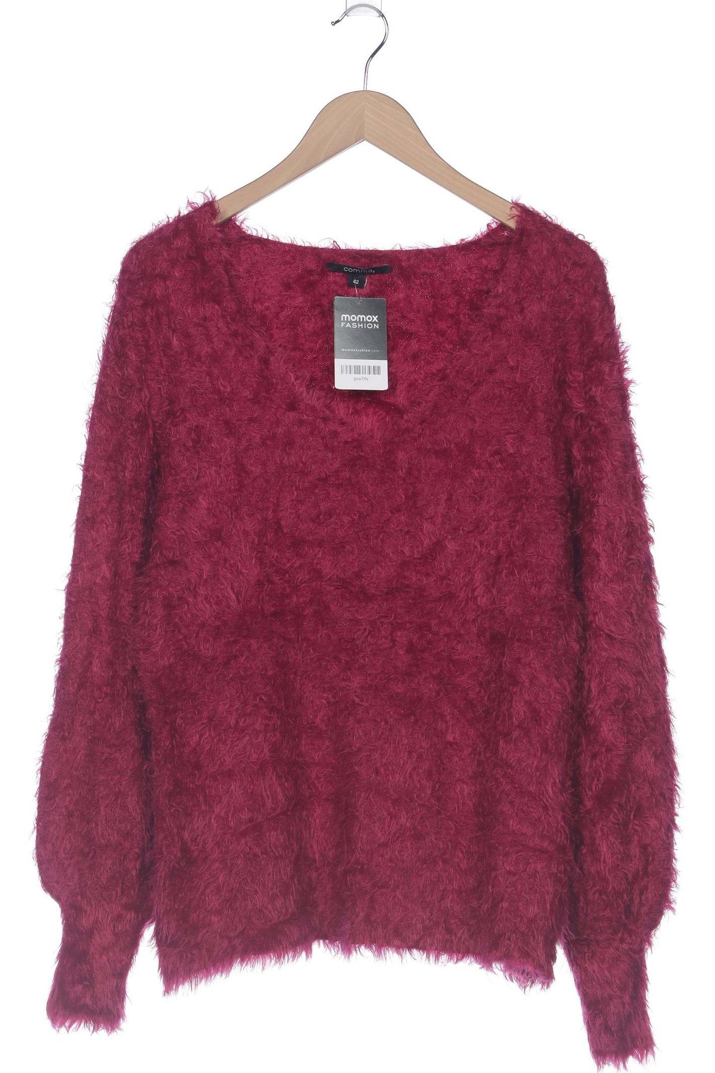 

Comma Damen Pullover, bordeaux, Gr. 42