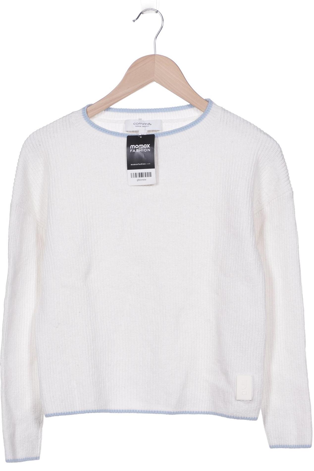 

Comma Damen Pullover, weiß