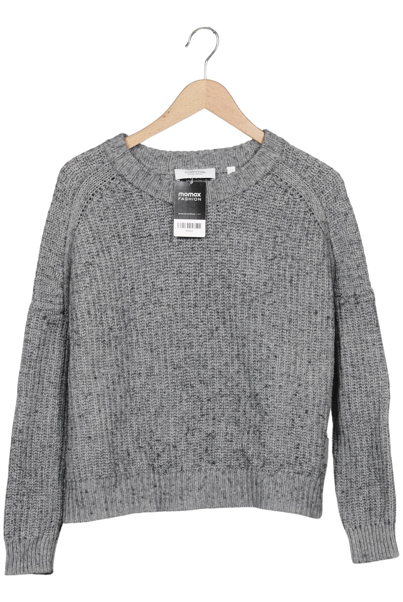 

Comma Damen Pullover, grau, Gr. 38
