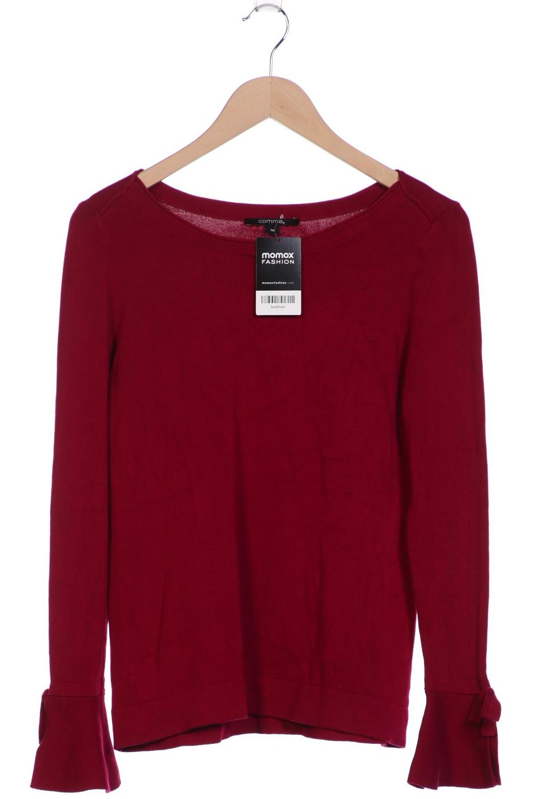 

Comma Damen Pullover, bordeaux, Gr. 36