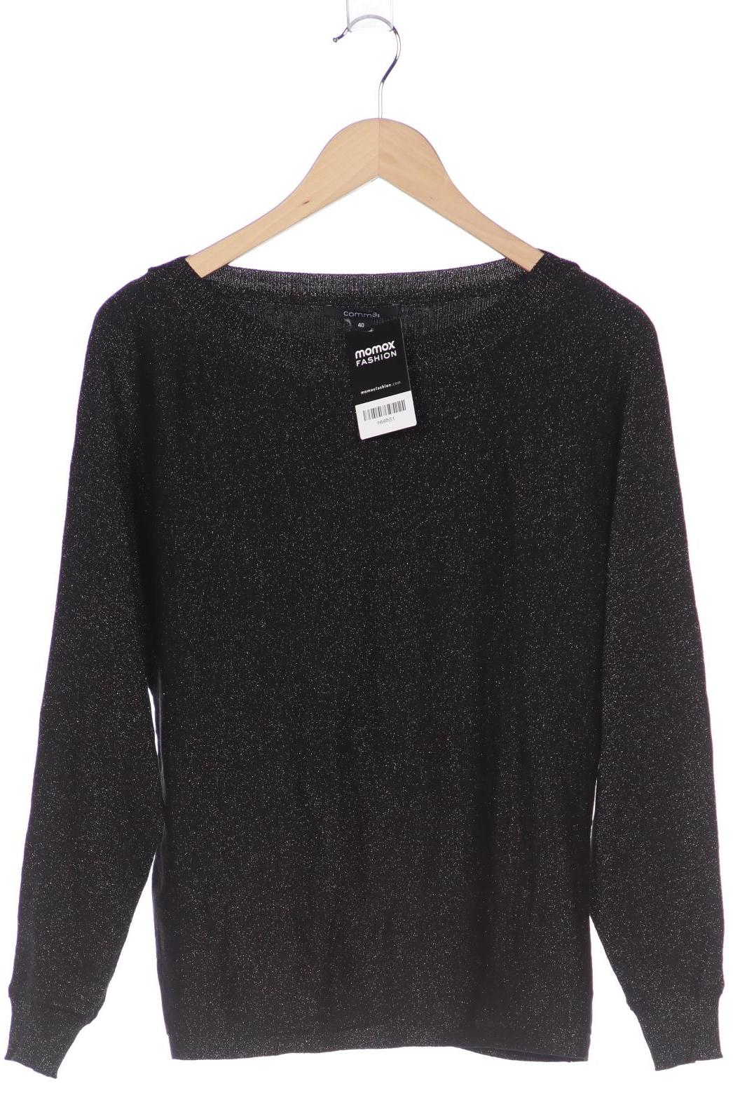 

Comma Damen Pullover, schwarz