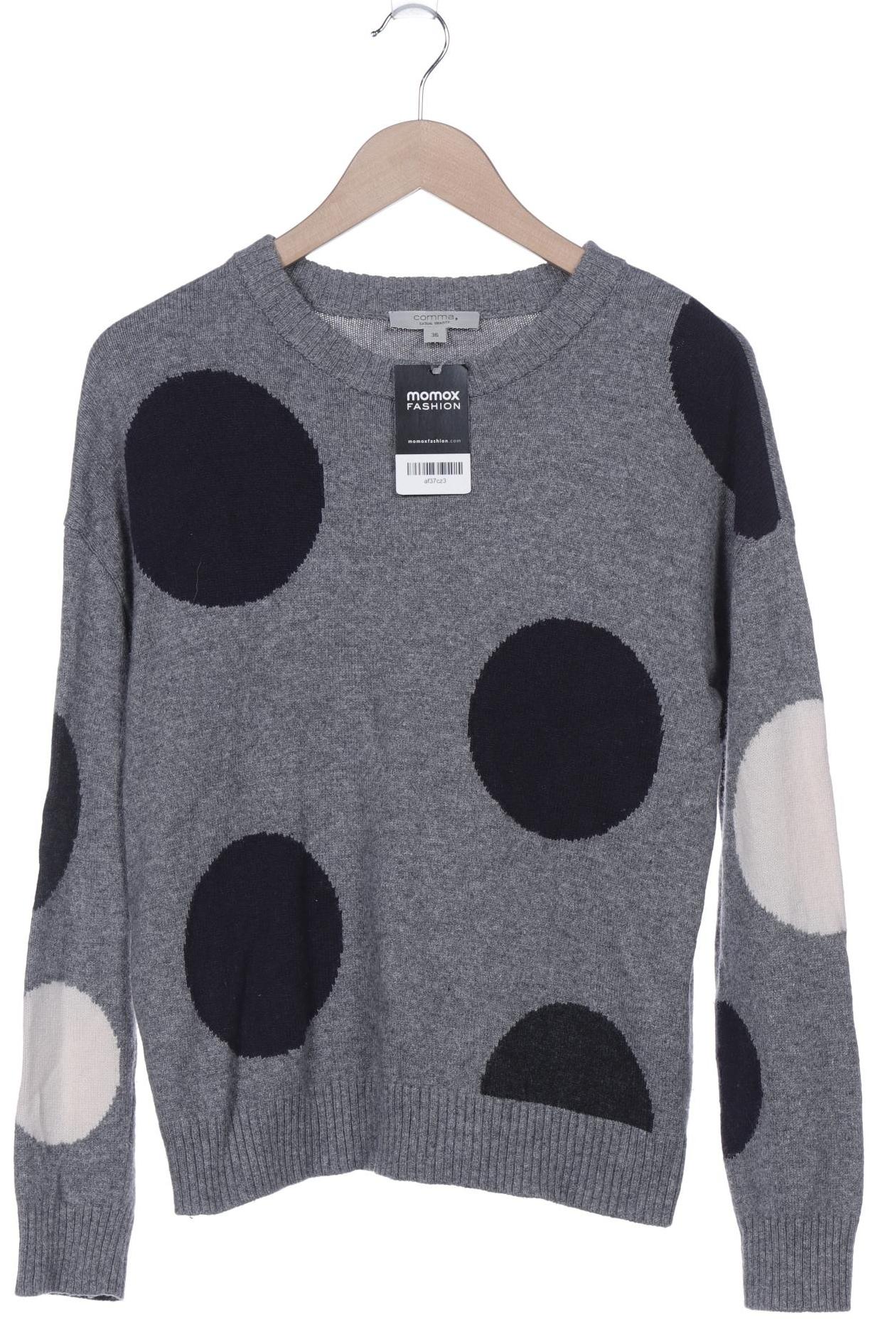 

Comma Damen Pullover, grau, Gr. 36