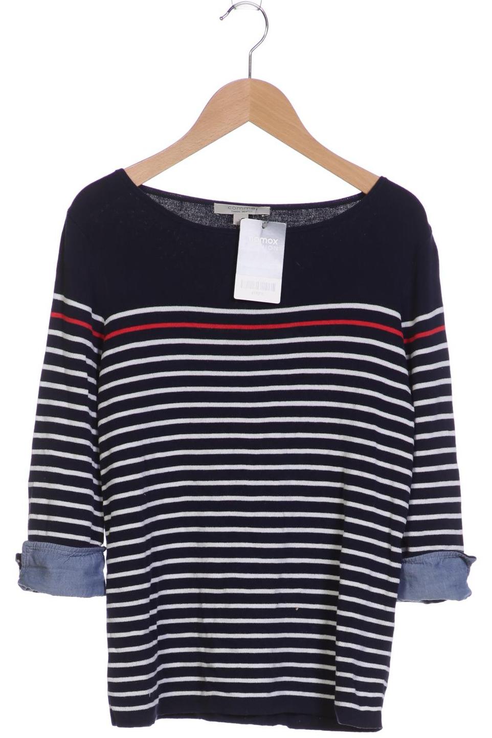 

Comma Damen Pullover, marineblau