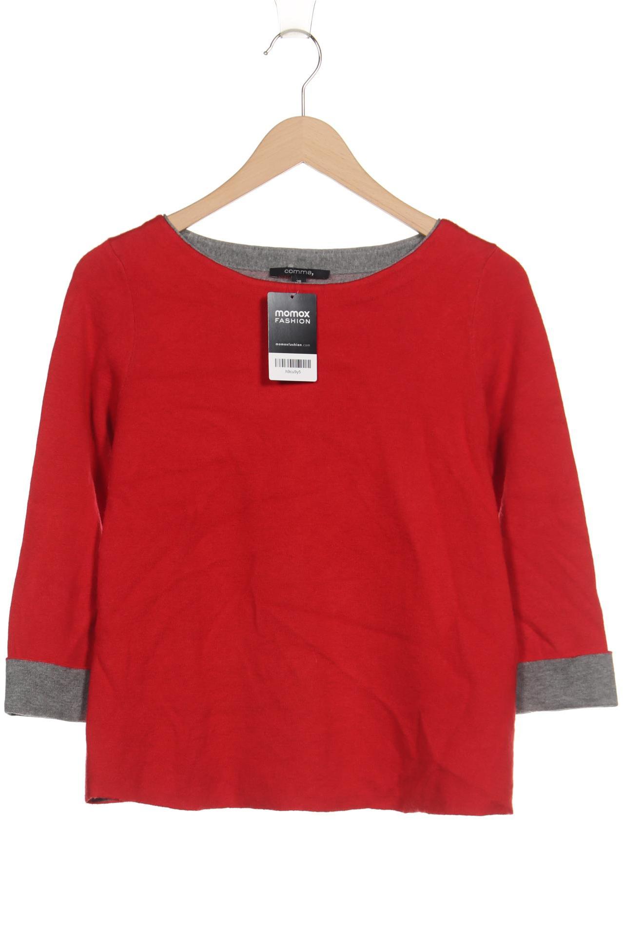 

Comma Damen Pullover, rot, Gr. 38