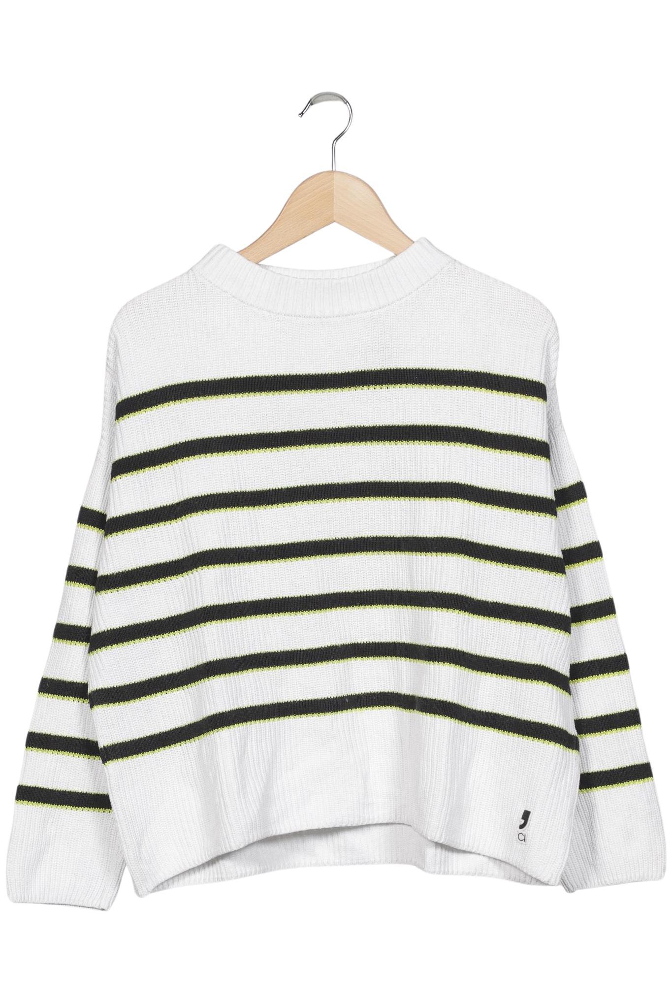 

Comma Damen Pullover, weiß, Gr. 36