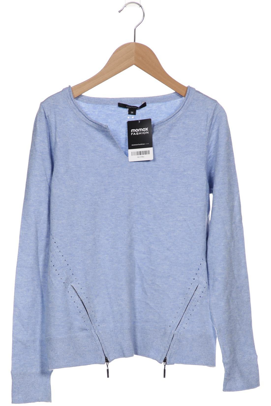 

Comma Damen Pullover, blau