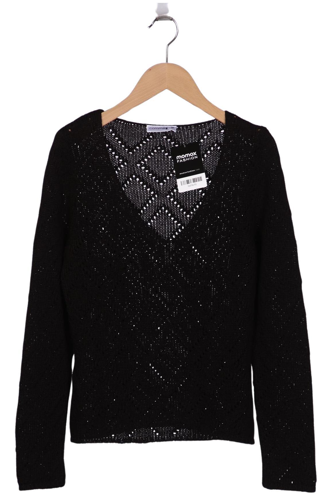 

Comma Damen Pullover, schwarz, Gr. 38