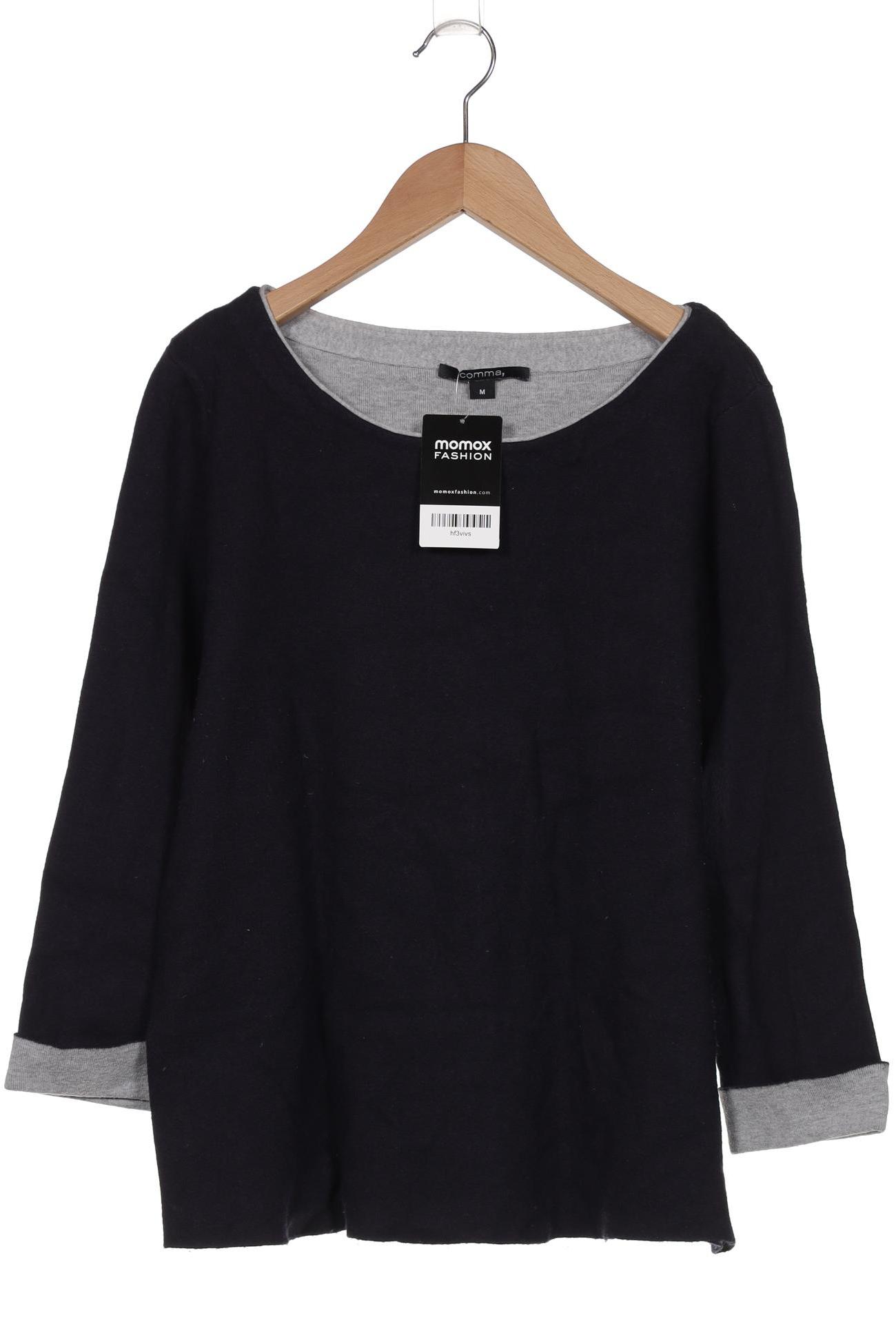 

Comma Damen Pullover, marineblau, Gr. 38