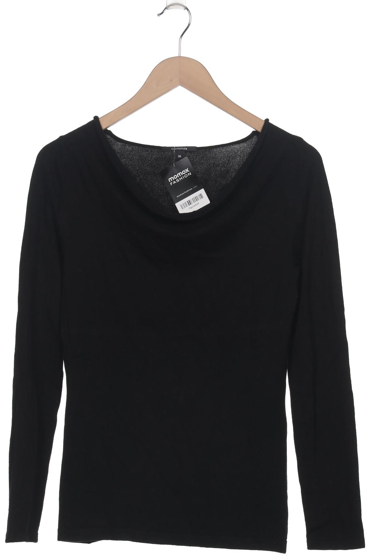 

Comma Damen Pullover, schwarz, Gr. 36