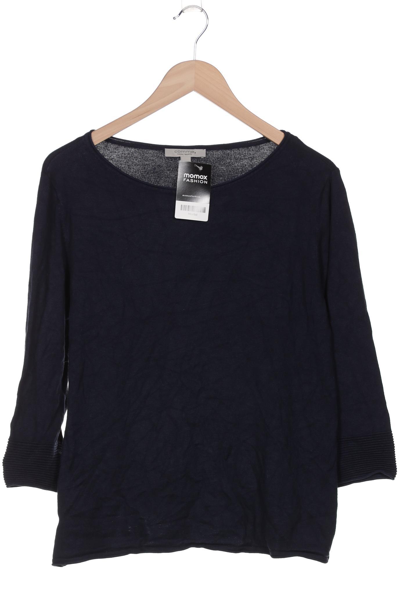 

Comma Damen Pullover, marineblau, Gr. 42