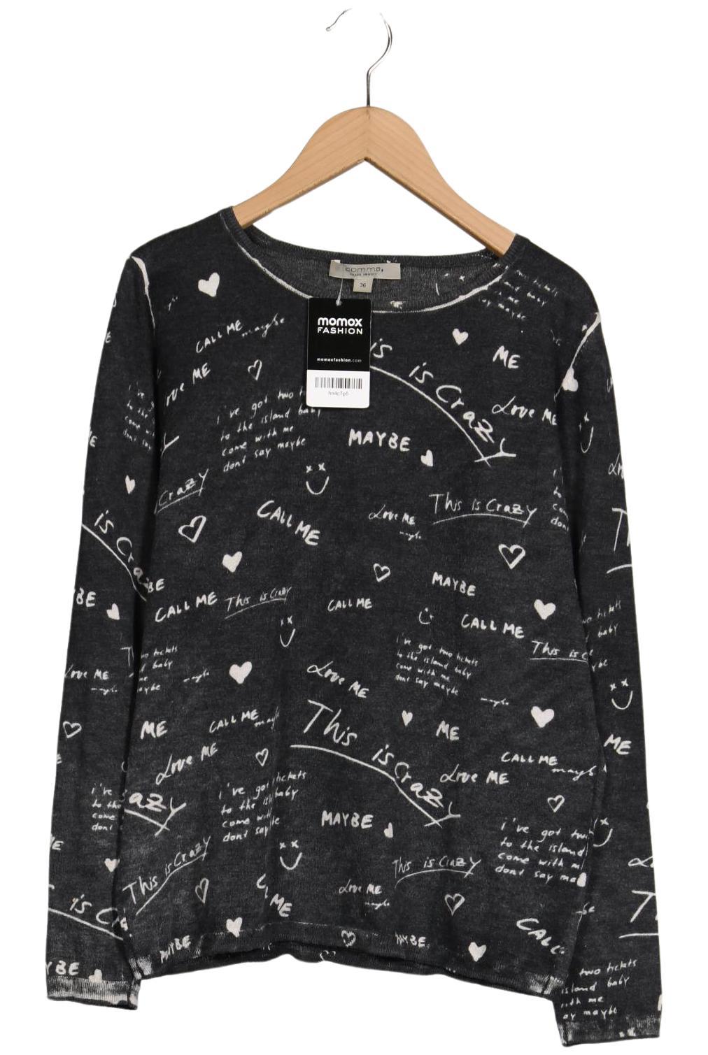 

Comma Damen Pullover, grau, Gr. 36