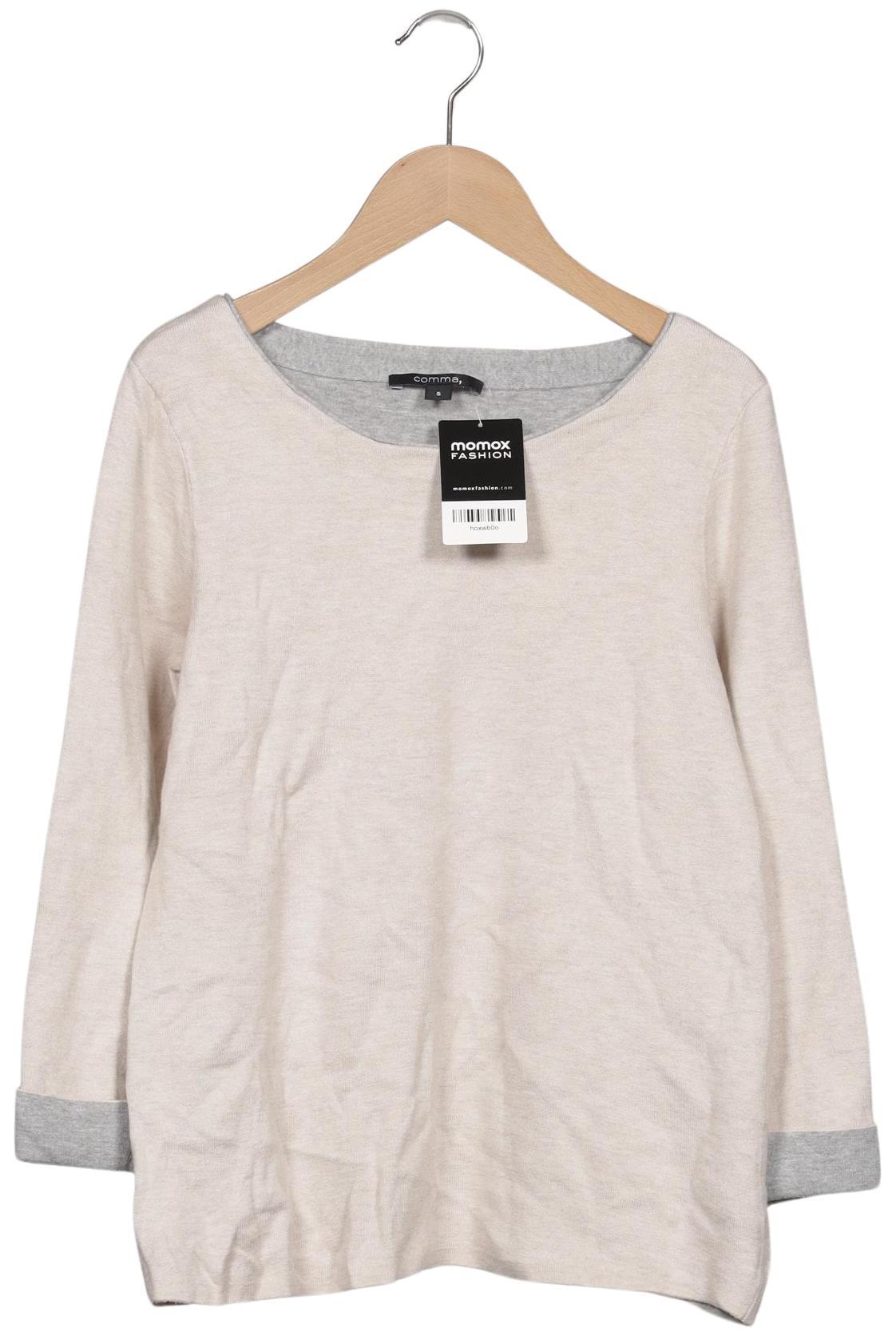 

Comma Damen Pullover, beige, Gr. 36
