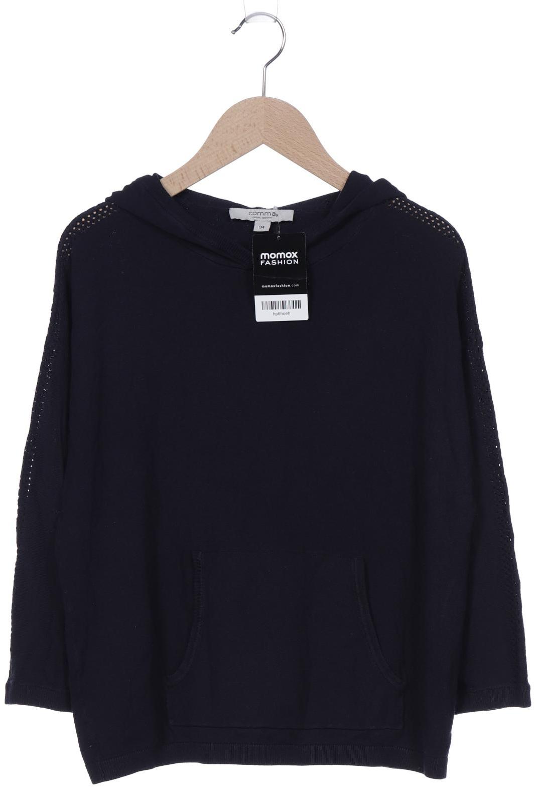 

Comma Damen Pullover, marineblau, Gr. 34