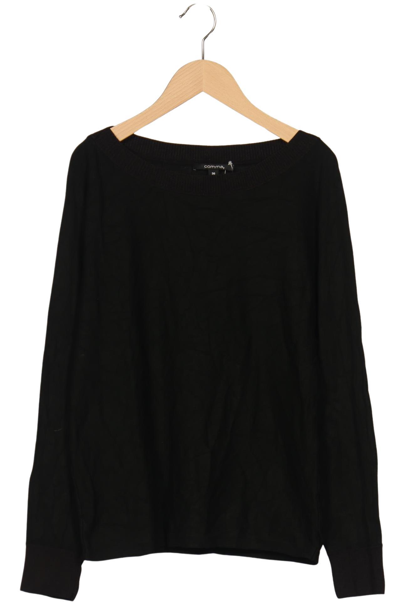 

Comma Damen Pullover, schwarz, Gr. 36