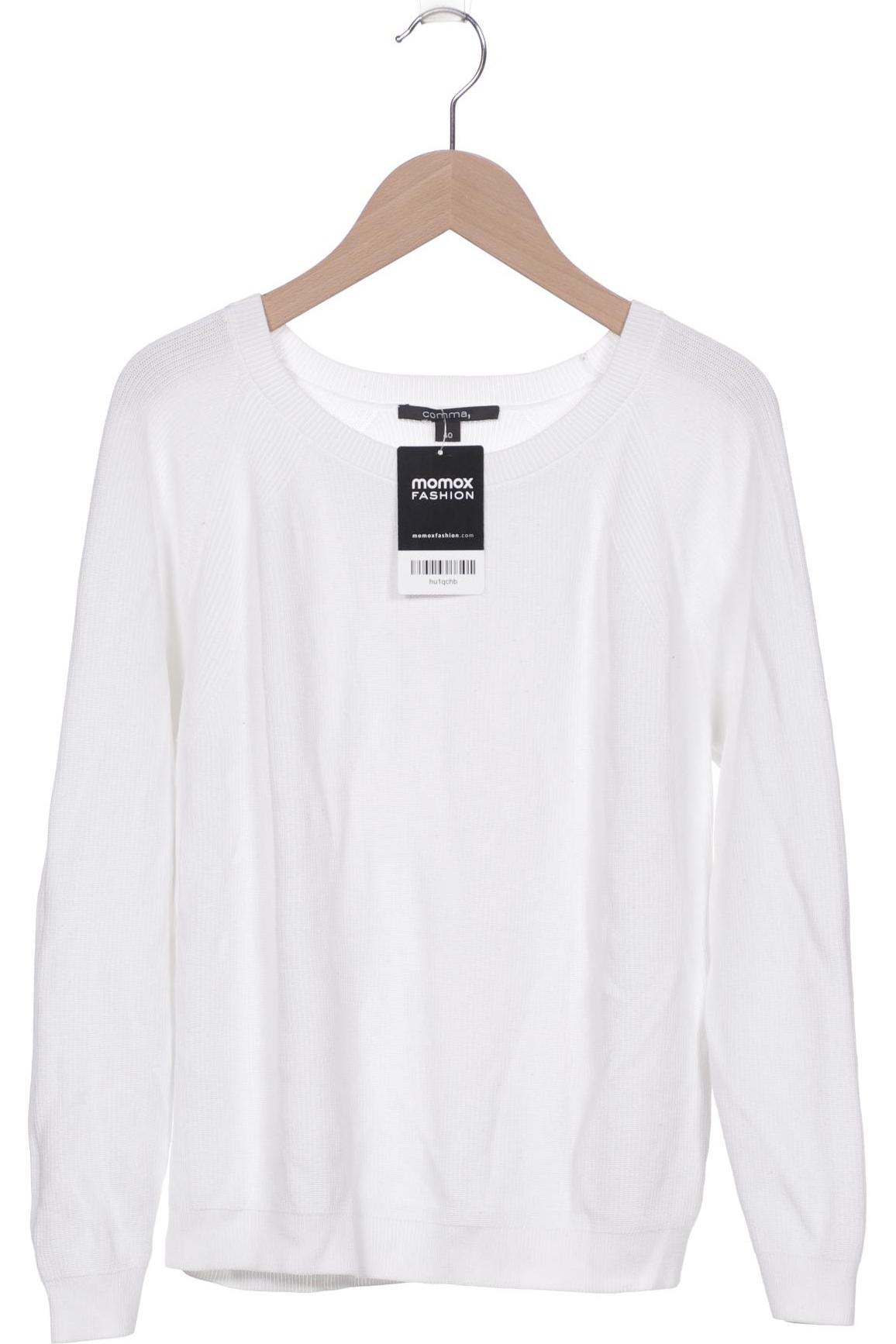 

Comma Damen Pullover, weiß