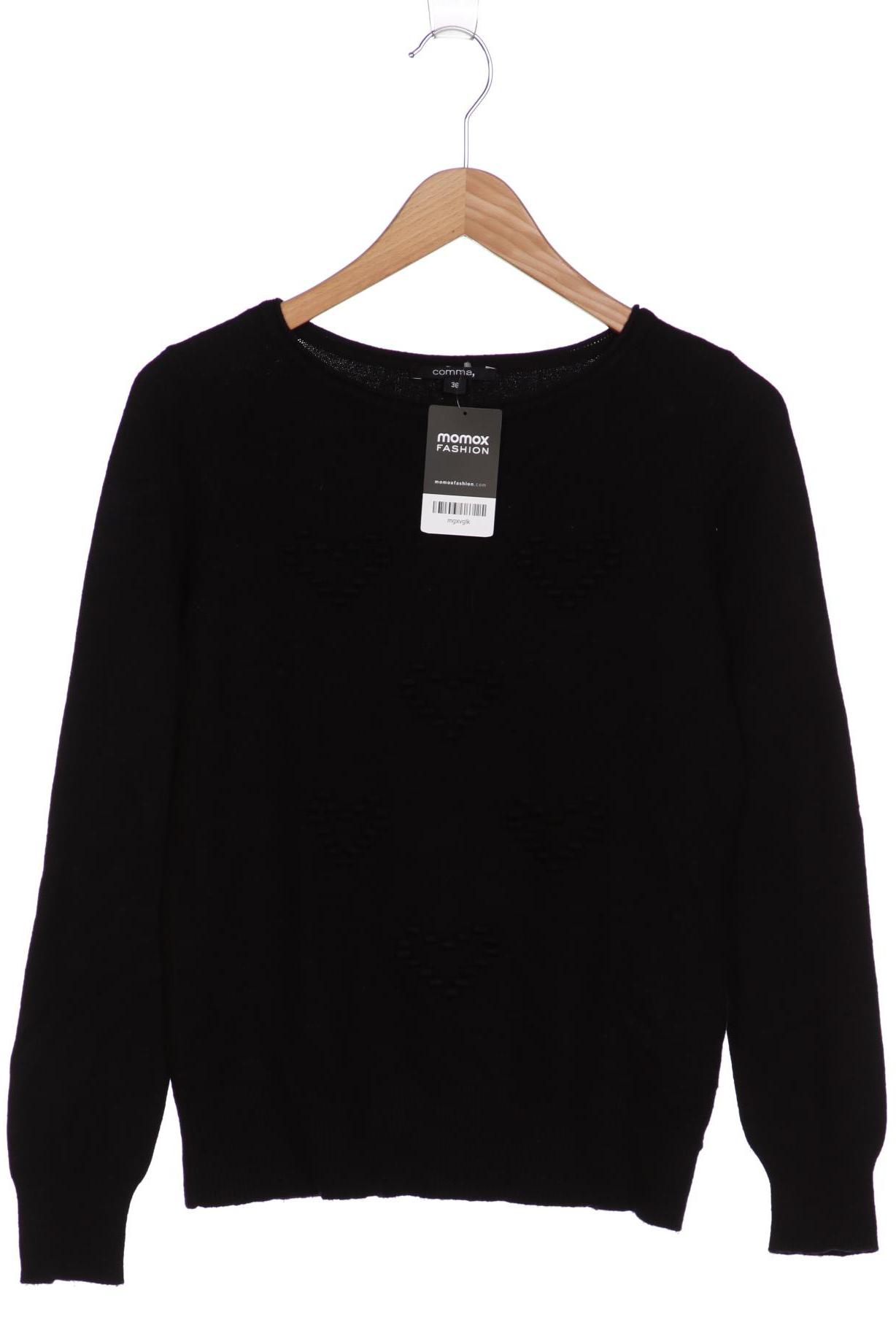 

Comma Damen Pullover, schwarz