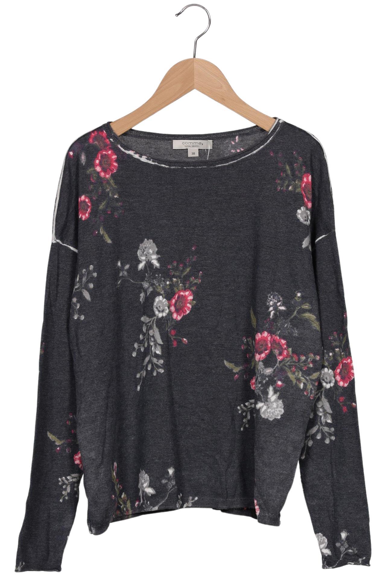 

Comma Damen Pullover, marineblau, Gr. 38