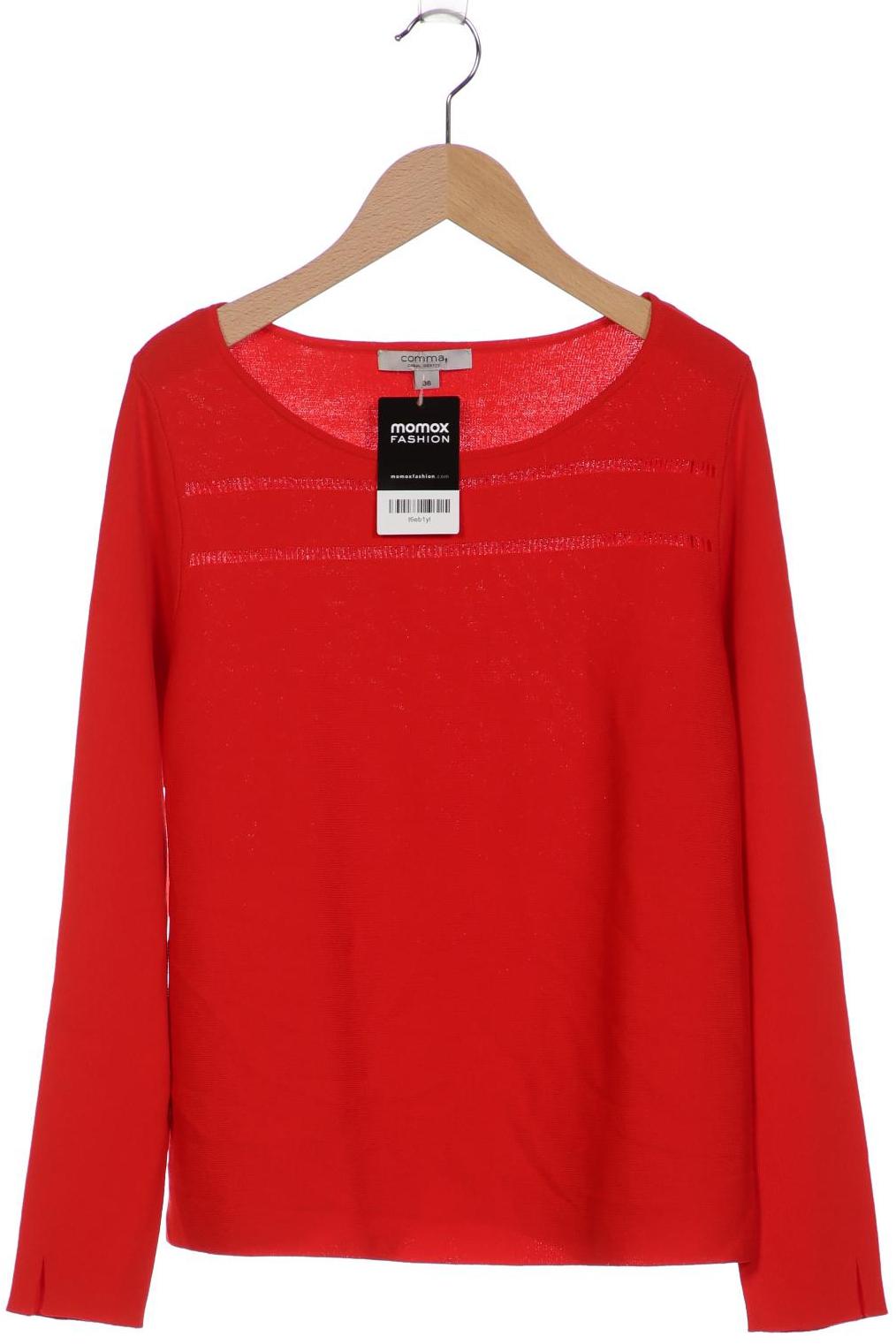 

Comma Damen Pullover, rot, Gr. 36