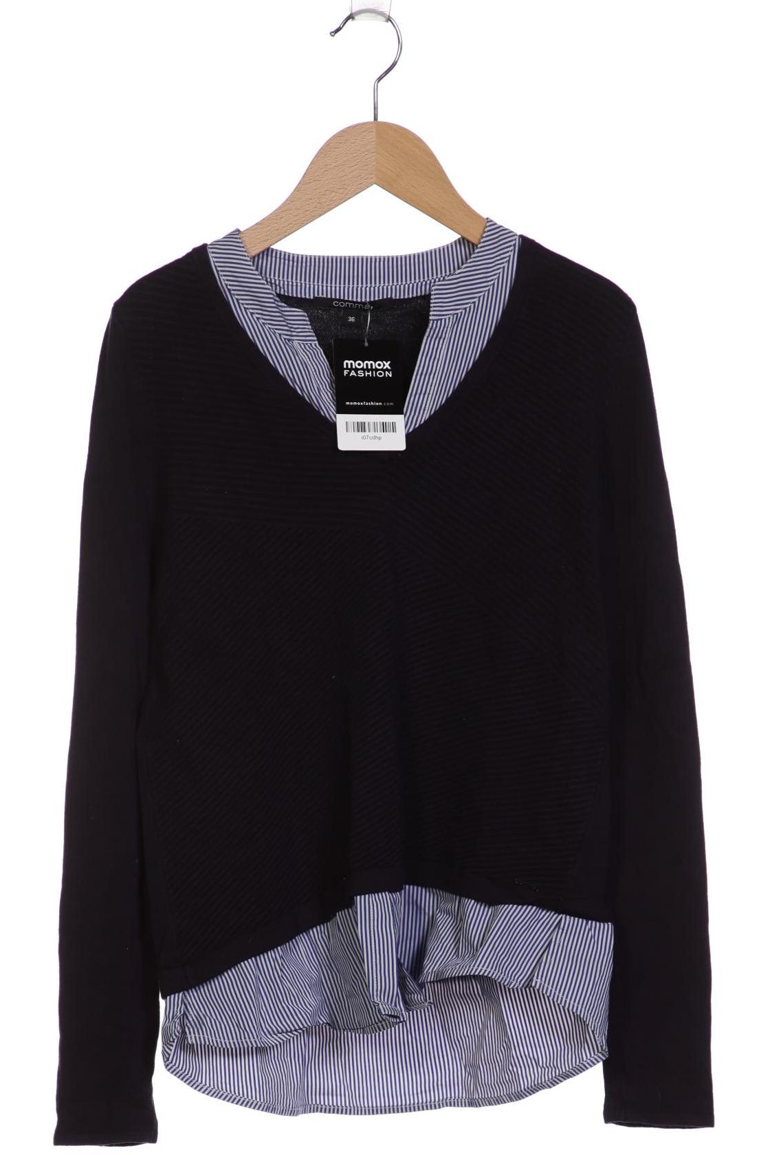

Comma Damen Pullover, marineblau, Gr. 36