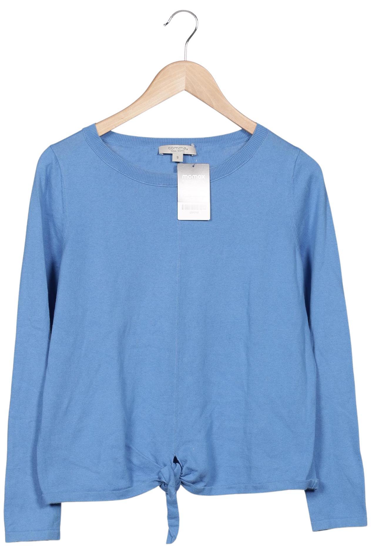 

Comma Damen Pullover, blau, Gr. 36
