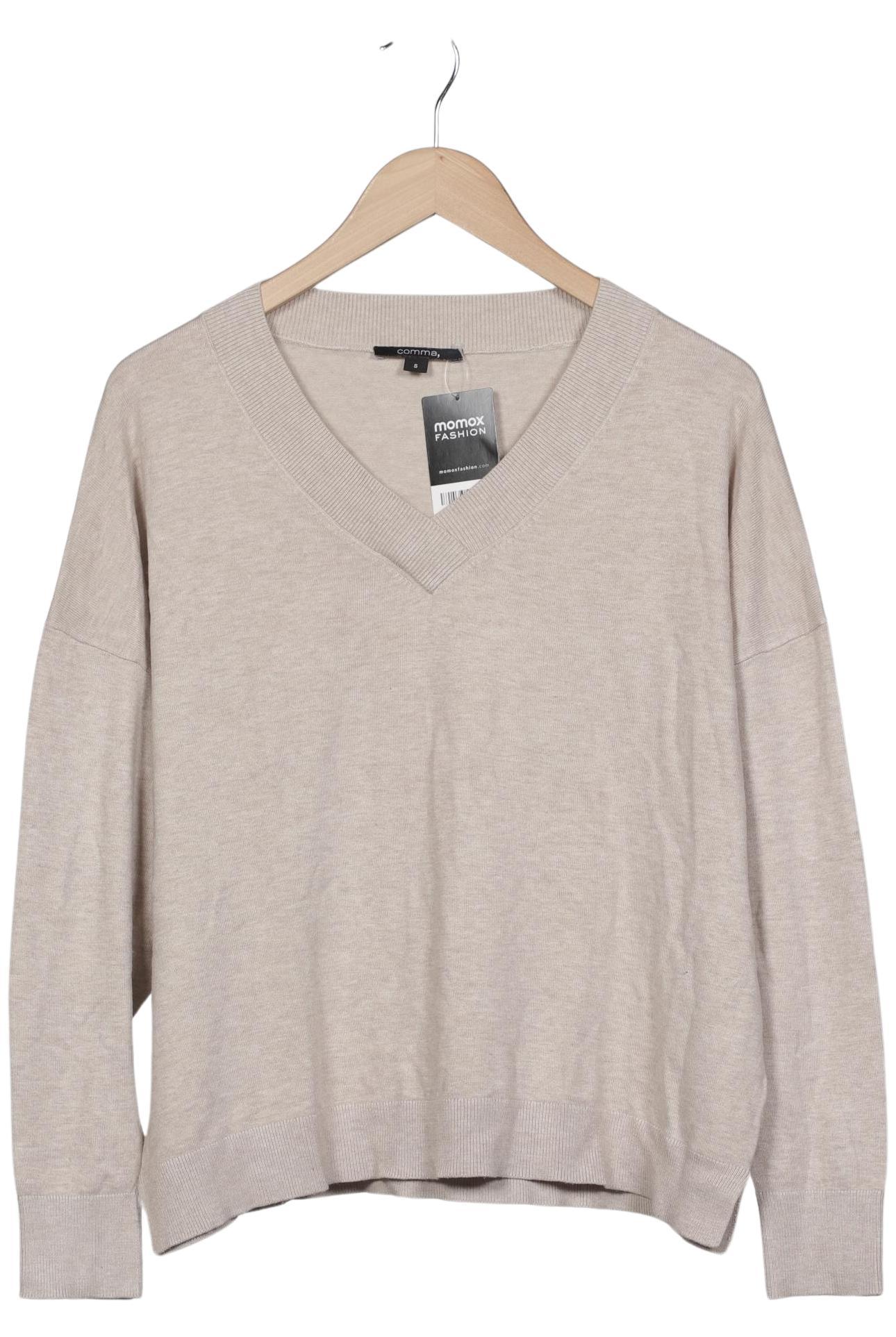 

Comma Damen Pullover, beige, Gr. 36