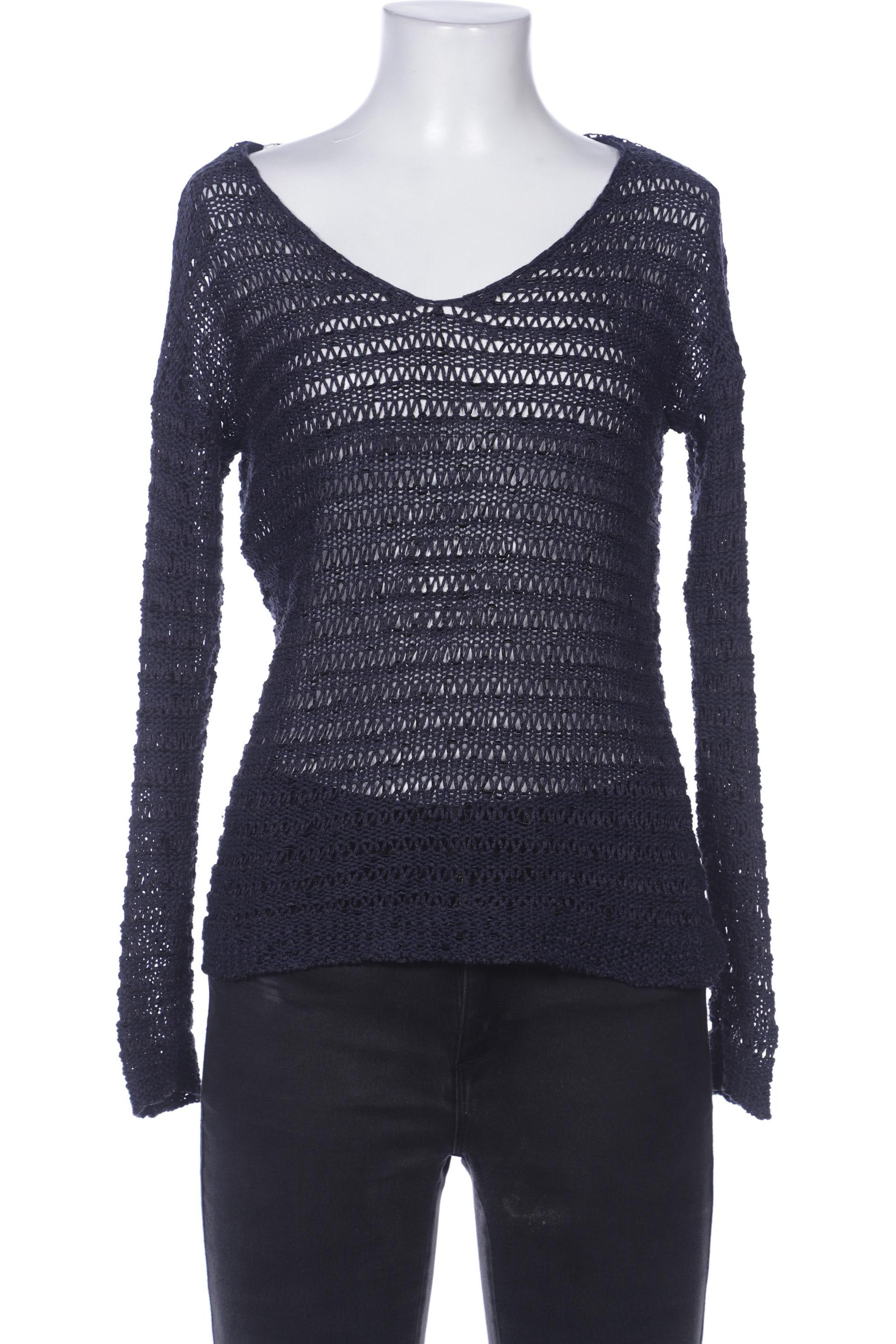 

Comma Damen Pullover, marineblau, Gr. 34
