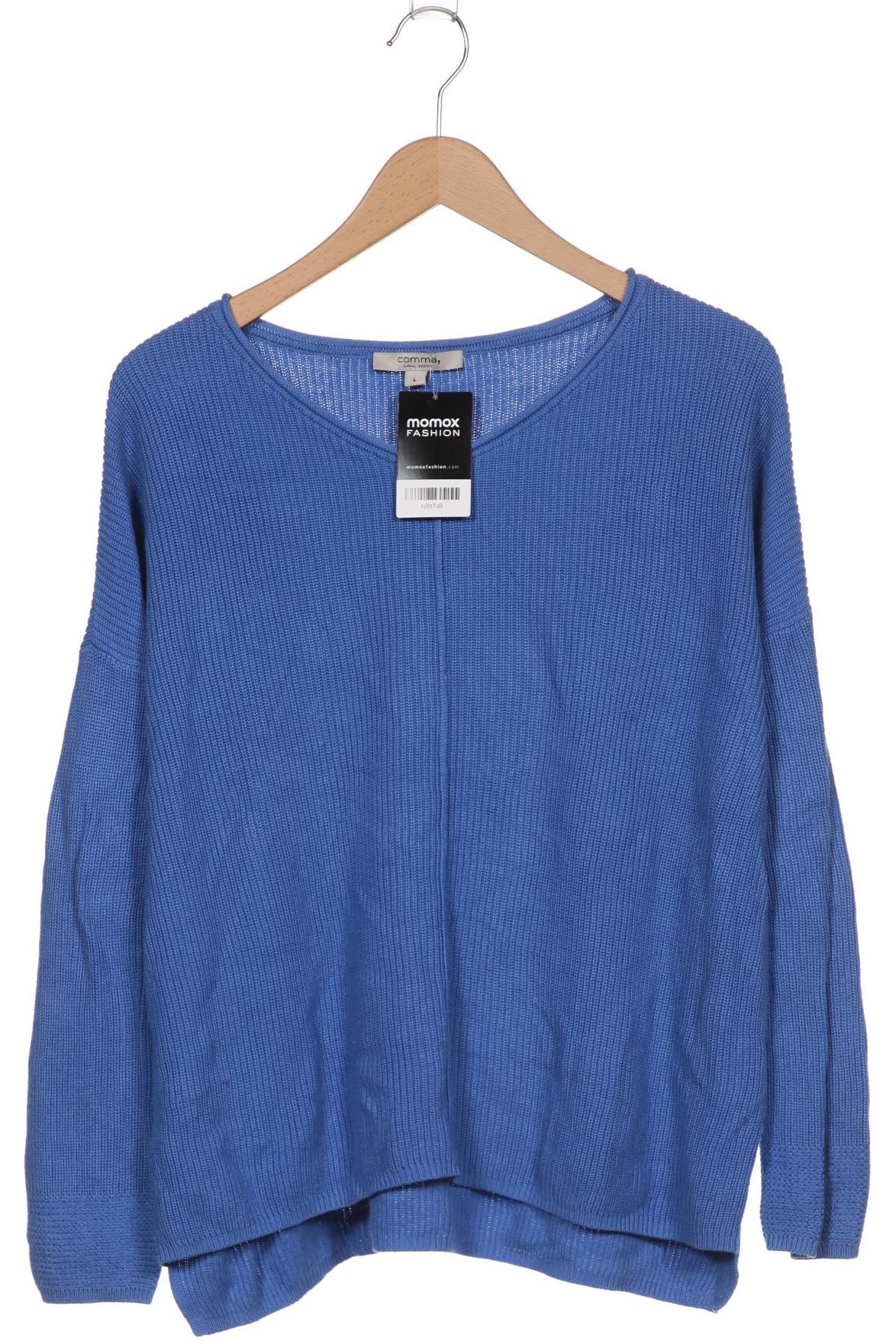 

Comma Damen Pullover, blau, Gr. 42
