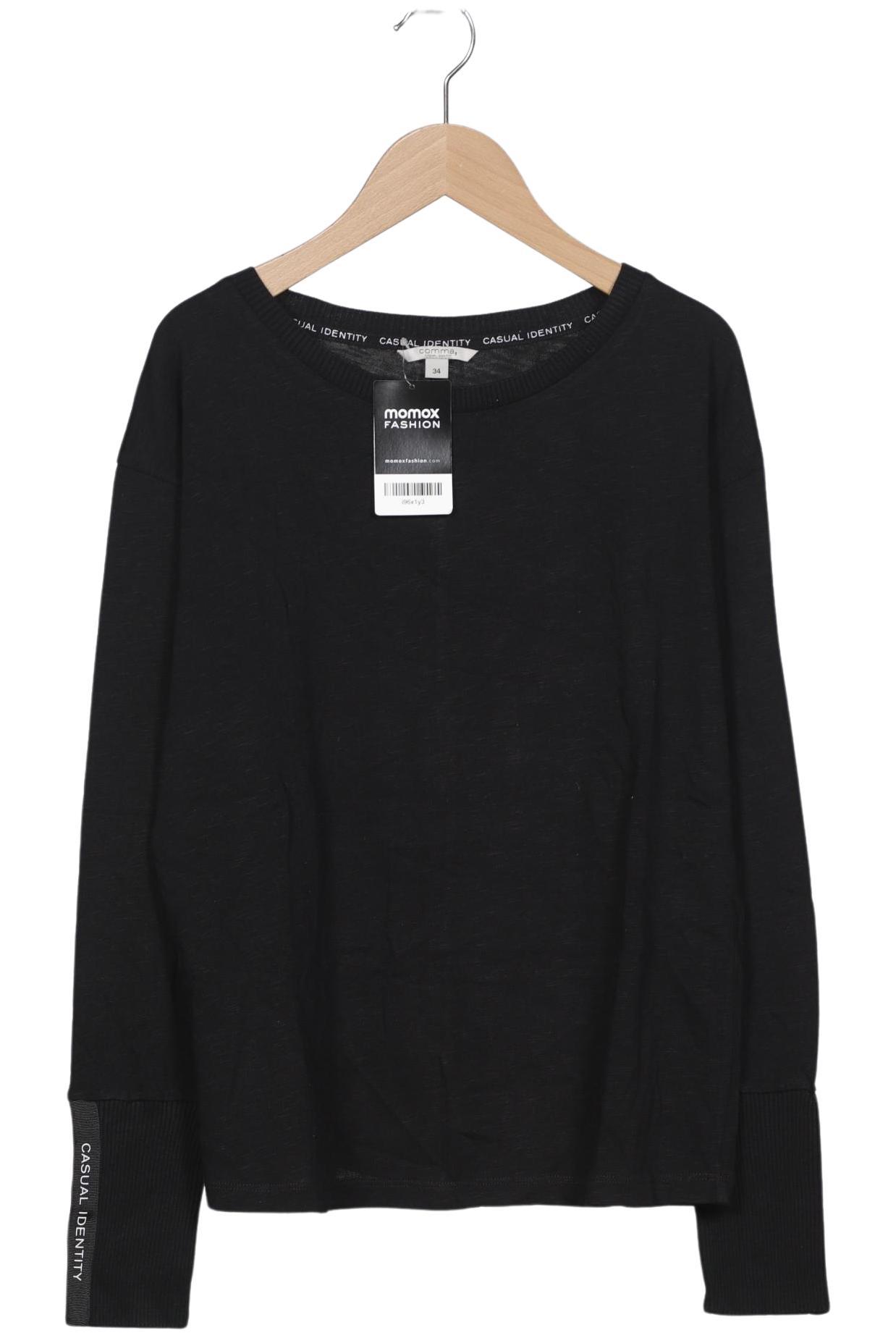 

Comma Damen Pullover, schwarz, Gr. 34